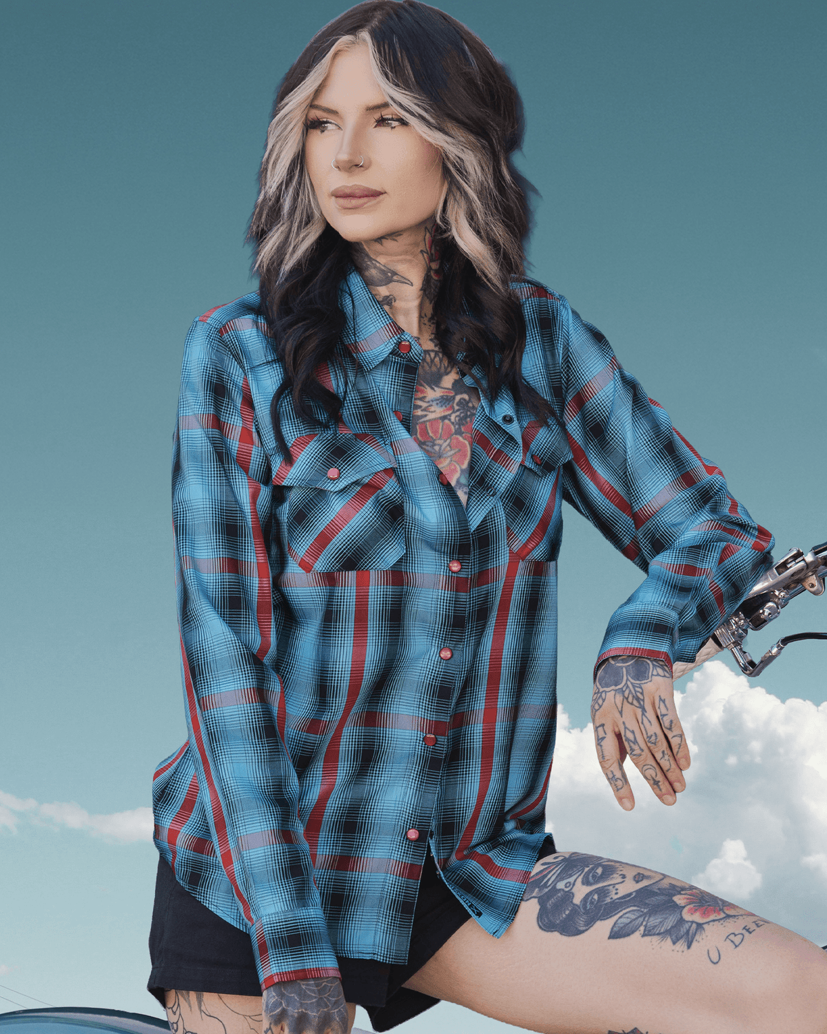 Women's Bolo Bamboo Long Sleeve - Dixxon Flannel Co. view 3