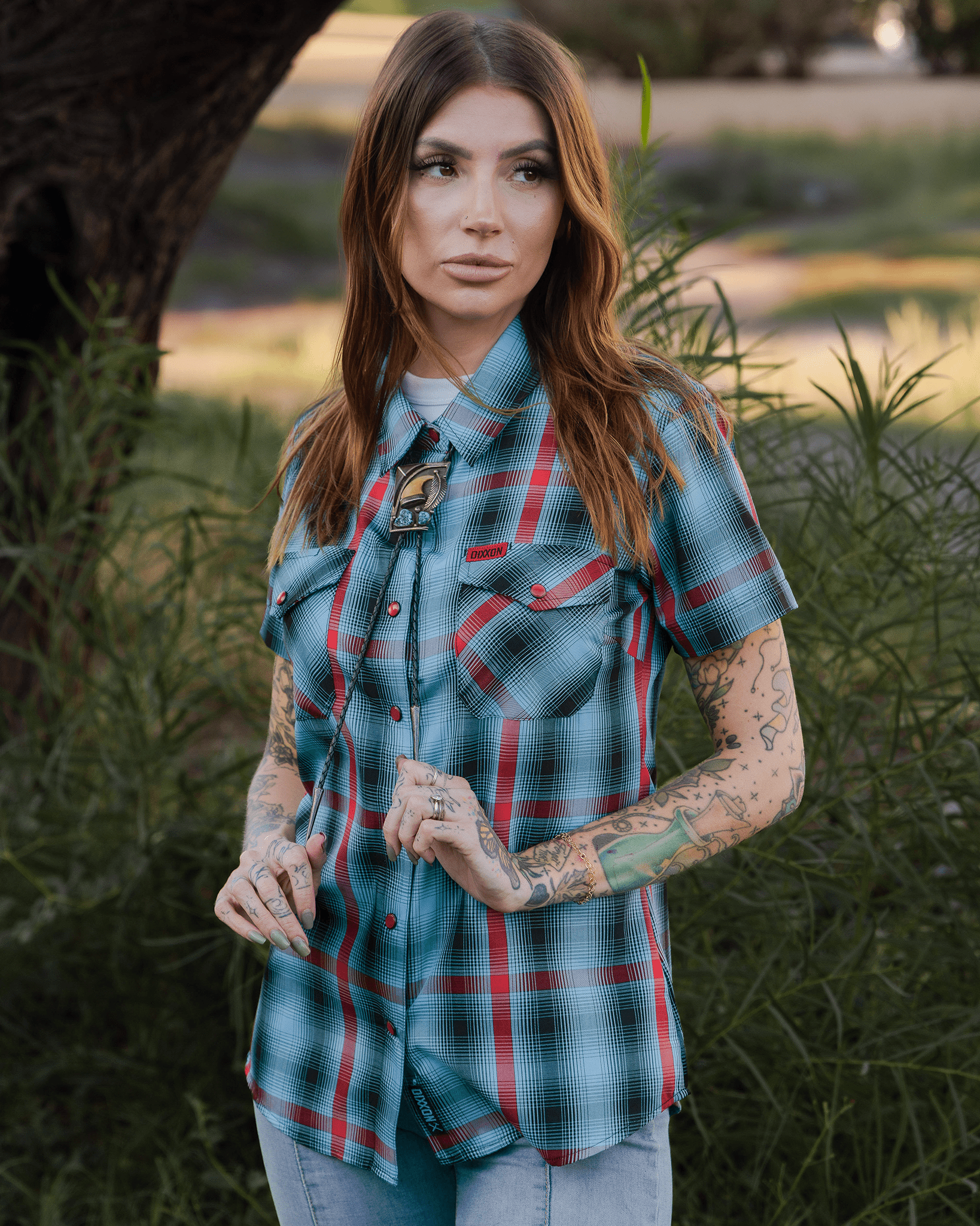 Women's Bolo Bamboo Short Sleeve - Dixxon Flannel Co. view 1
