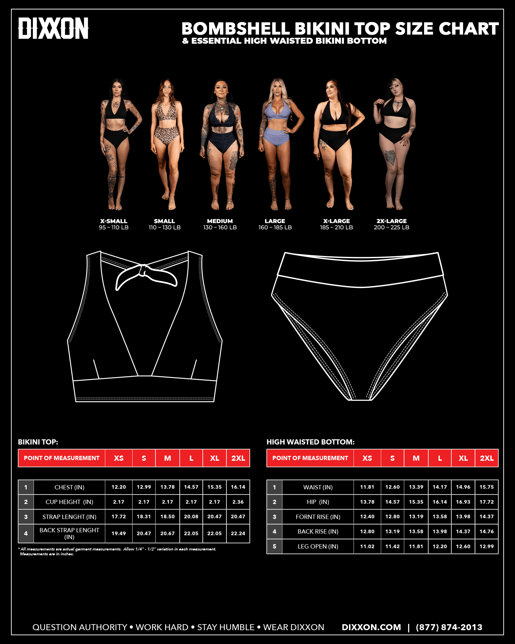 Women's Black Bombshell Bikini Top - view 5