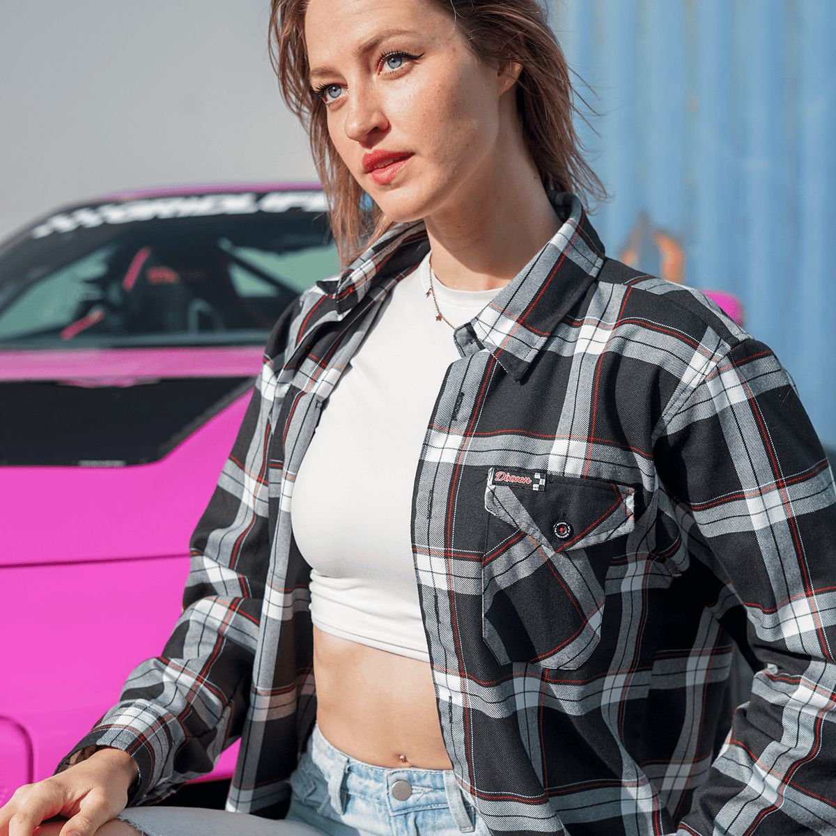 womens-checkered-flag-flannel-