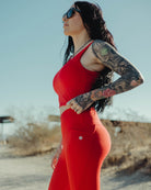 Women's Classic Leggings - Red - Dixxon Flannel Co.