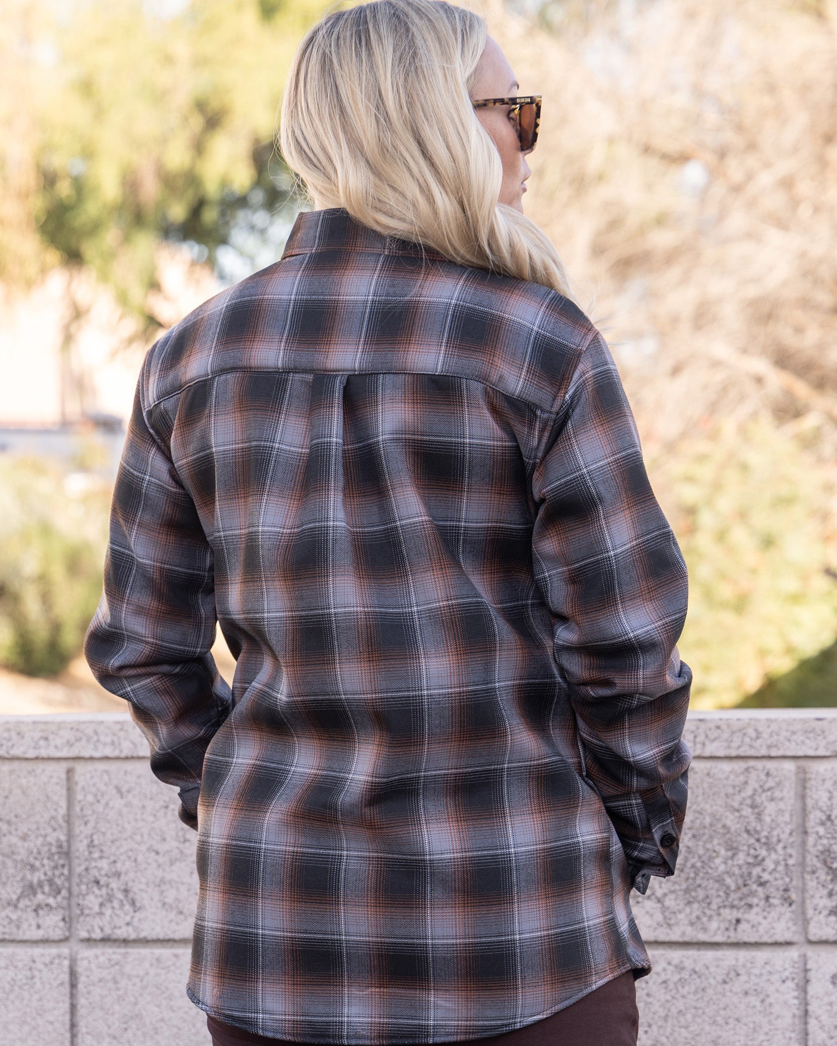 Women's Copperline Sherpa Lined Flannel Jacket - Dixxon Flannel Co.