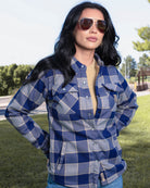 Women's Coronado Sherpa Lined Flannel Jacket - Dixxon Flannel Co.