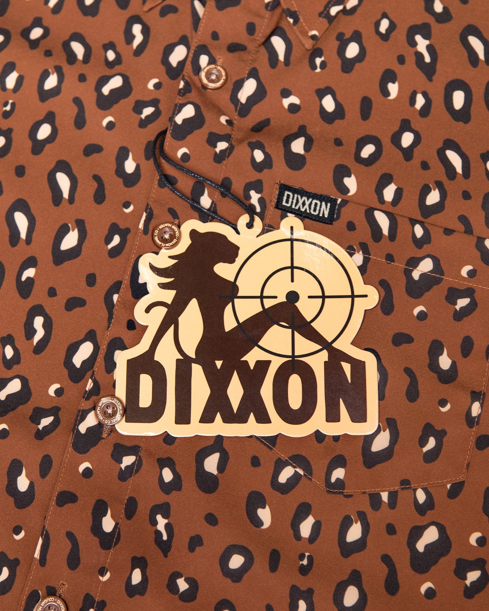 Women's Cougar Hunter Party Shirt - Brown - Dixxon Flannel Co.