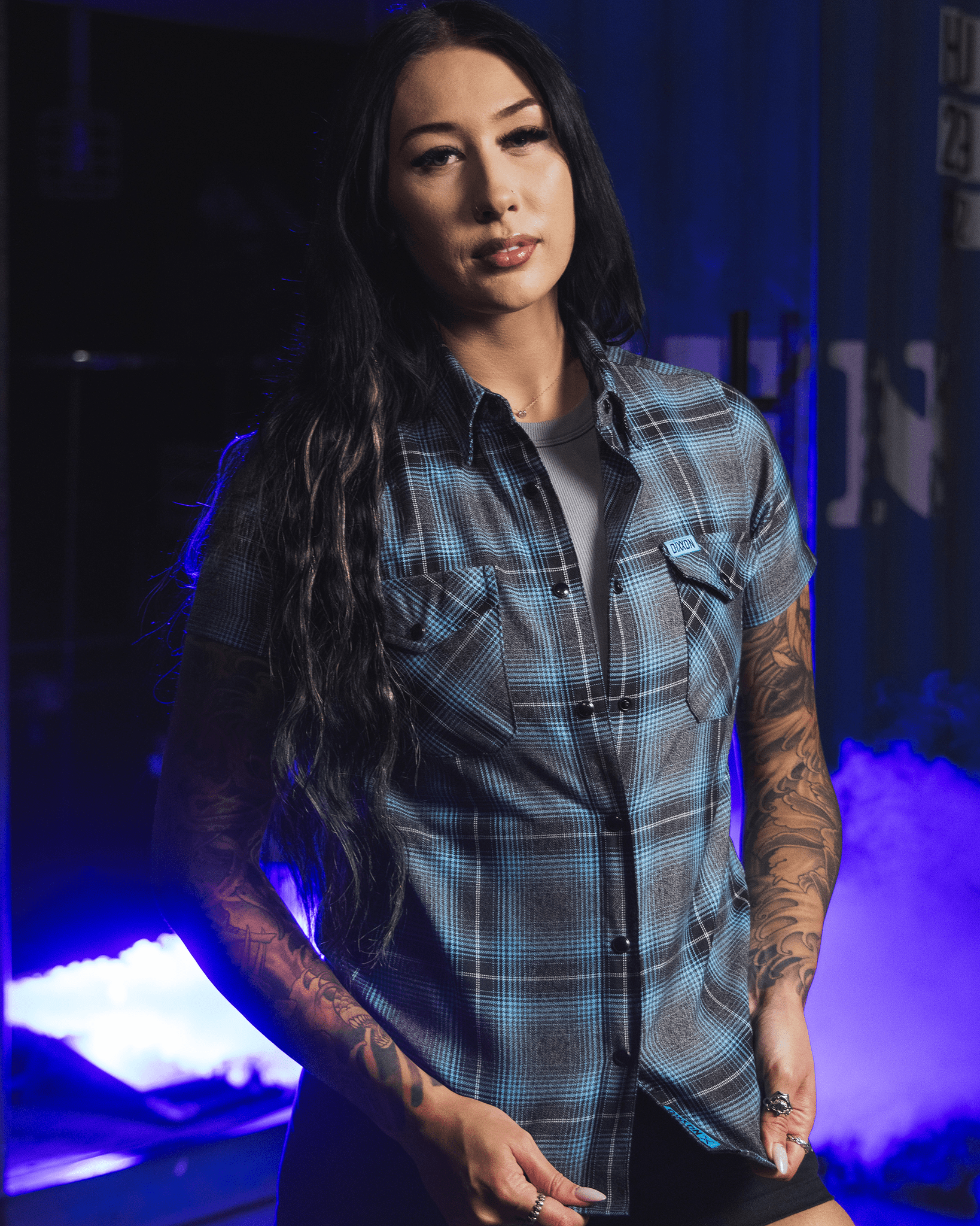 Women's Cyanide 3.0 Short Sleeve Flannel - Dixxon Flannel Co. view 6