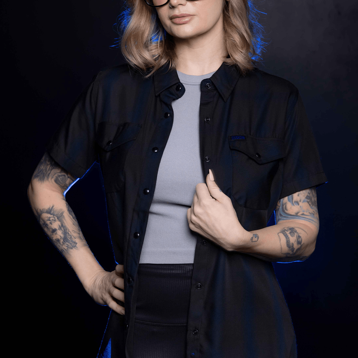 Women's Deep Sea Bamboo Short Sleeve | Dixxon Flannel Co.