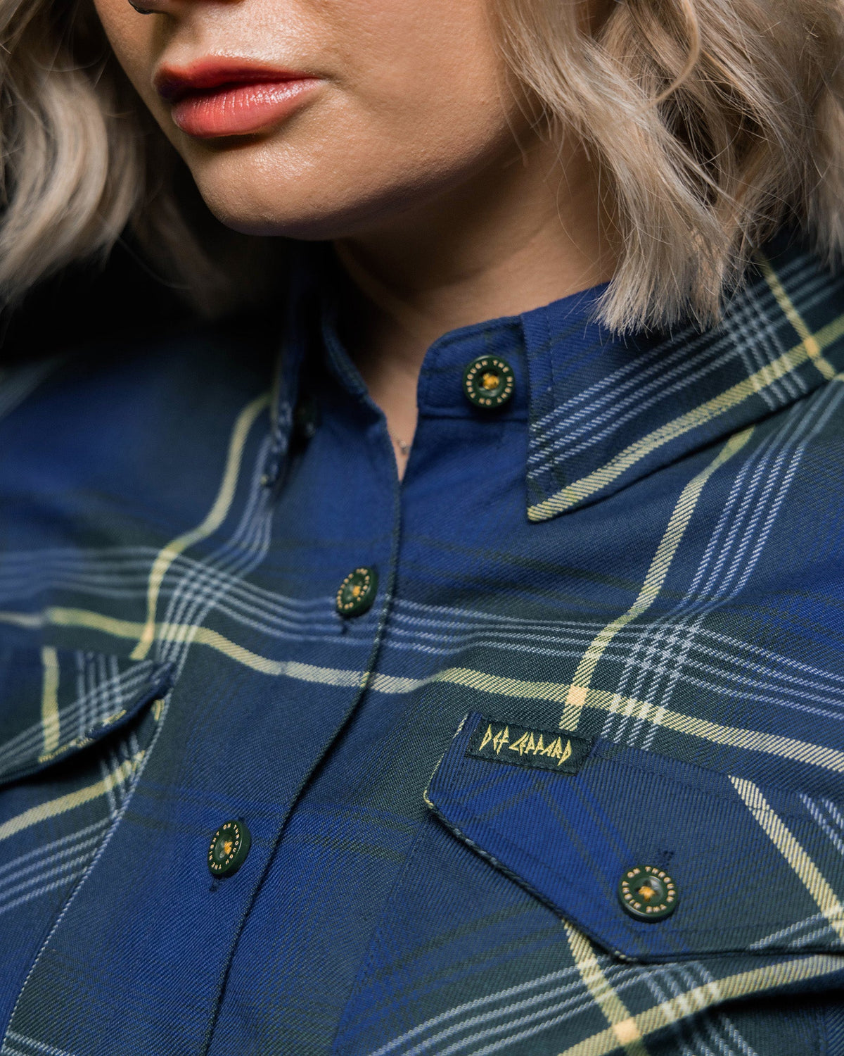 Women's Def Leppard 'On Through the Night' Flannel - view 4