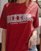 Women's DFCO Acid Wash T-Shirt - Red - Dixxon Flannel Co.