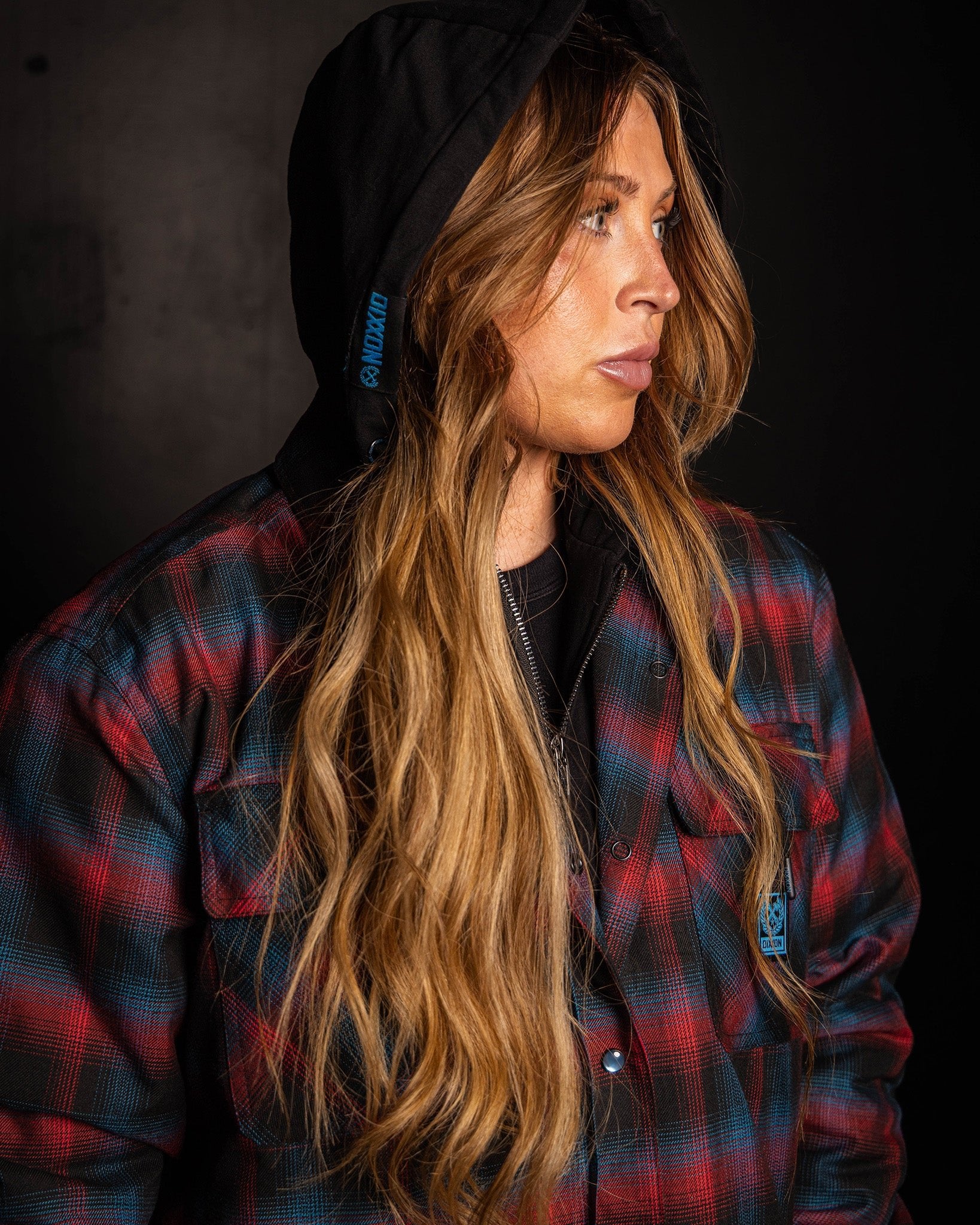 Women's Dimension Hooded Flannel Jacket - Dixxon Flannel Co.