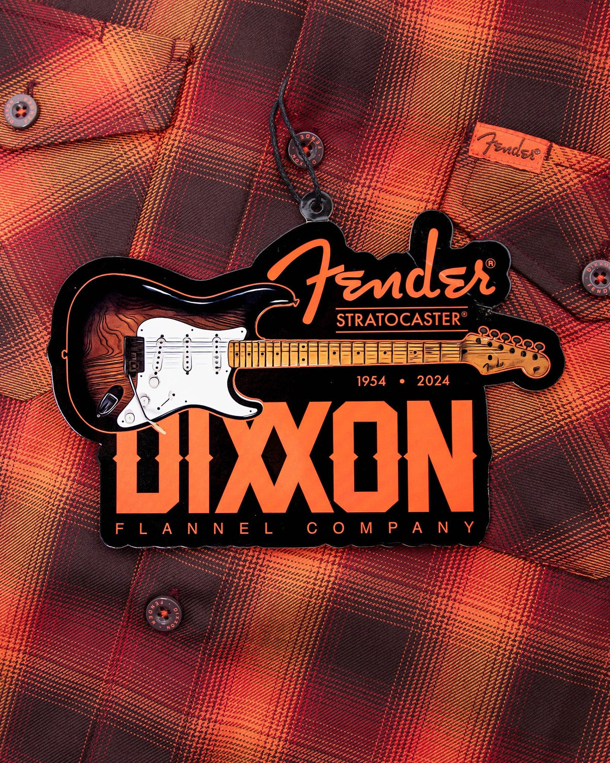 Women's Fender "Stratocaster" Flannel - view 6