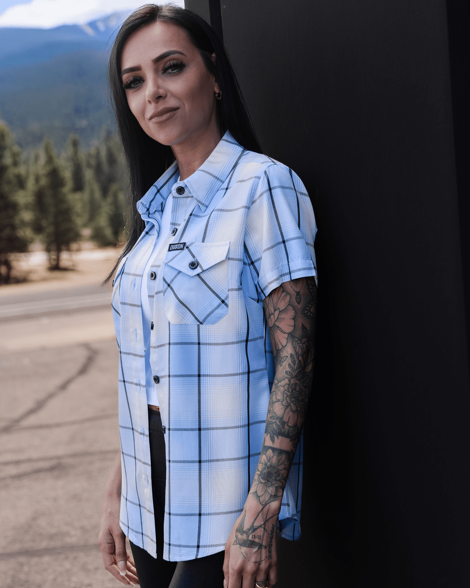 Women's Frostbite Bamboo Short Sleeve - Dixxon Flannel Co.
