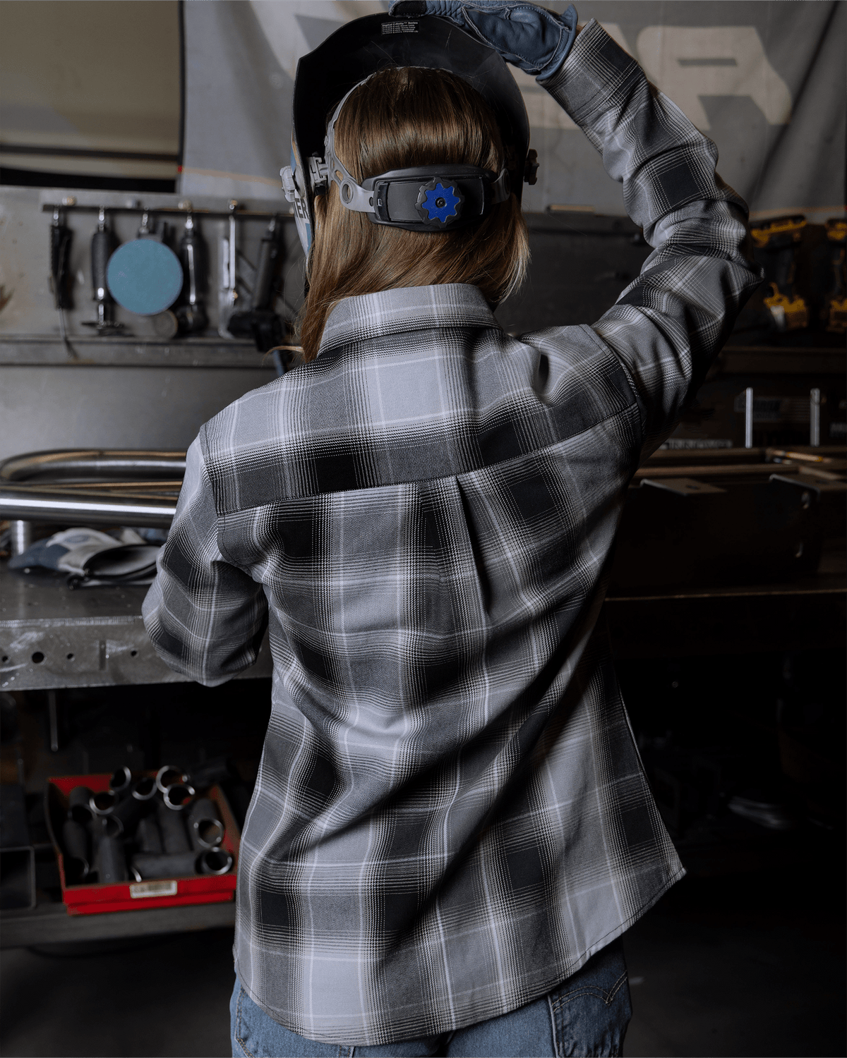 Women's Galvanized FR Flannel - Dixxon Flannel Co. view 3