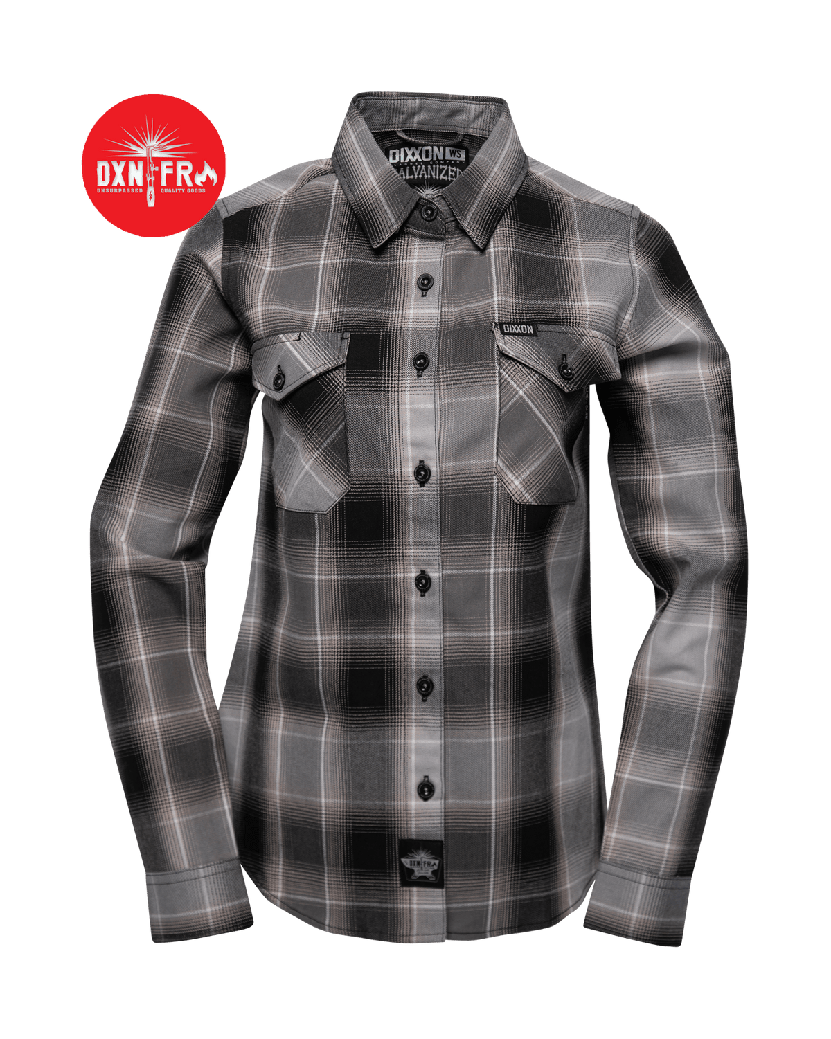 Women's Galvanized FR Flannel - Dixxon Flannel Co. view 2