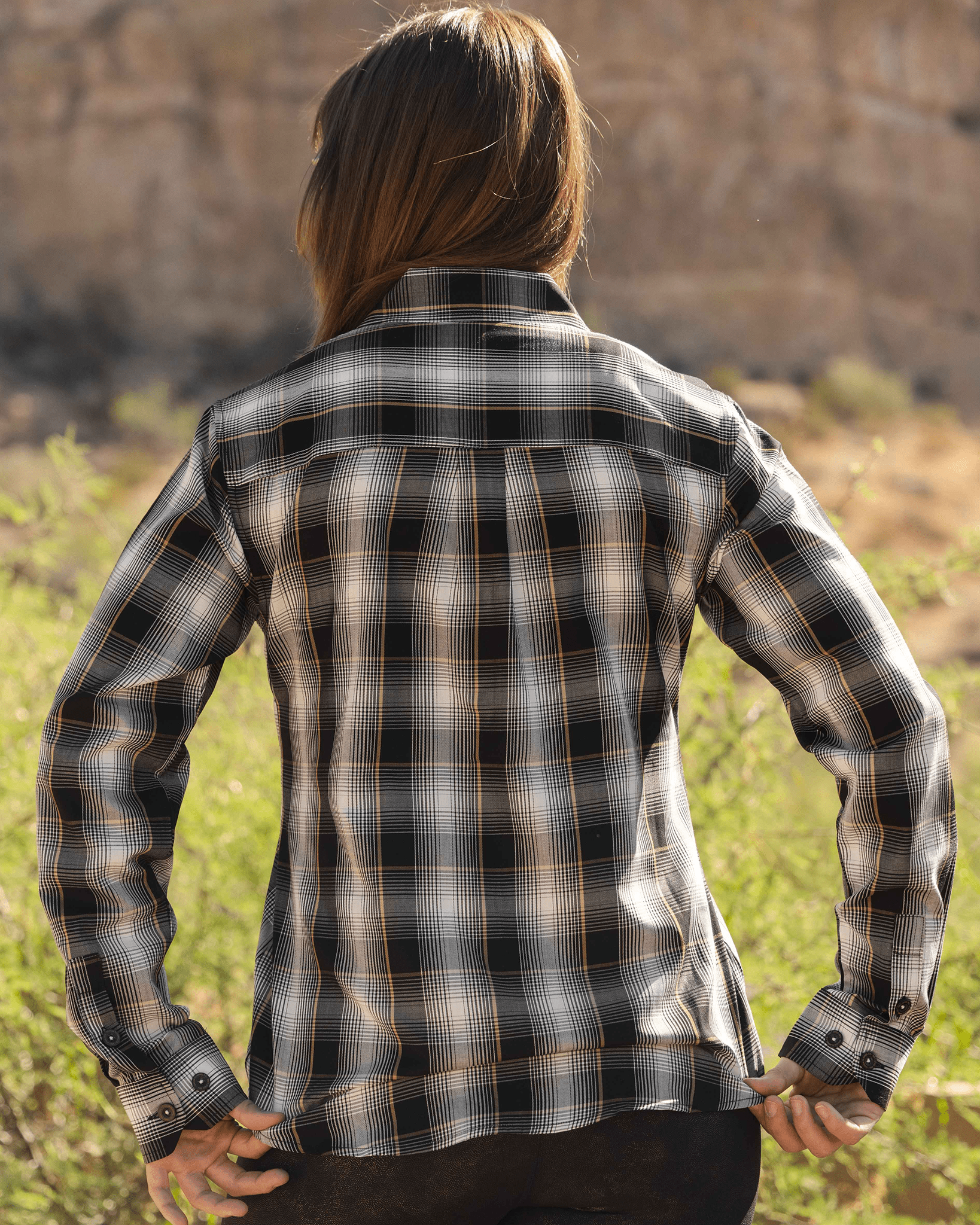 Women's Gold Line Bamboo Long Sleeve - Dixxon Flannel Co.