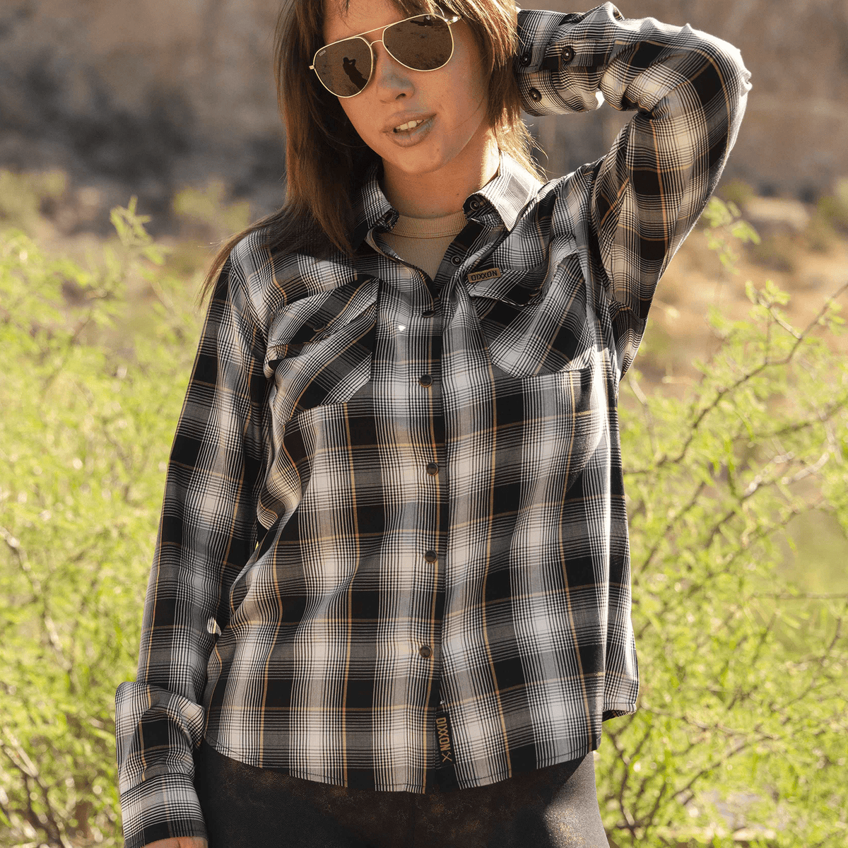 LOCALBONDO サイズXL Women's Gold Line Bamboo Long Sleeve | Dixxon Flannel Co.