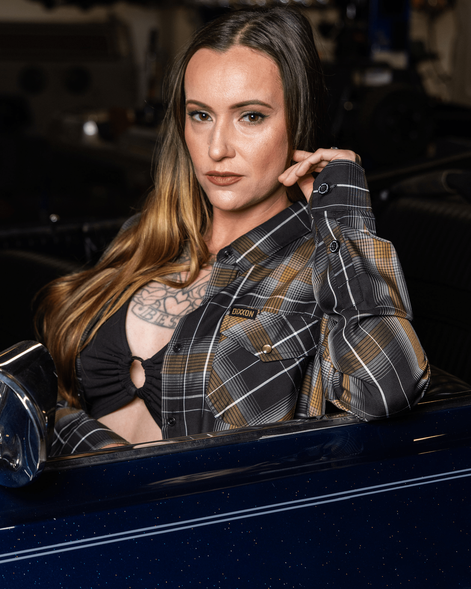 Women's Gypsy Gold Bamboo Long Sleeve - Dixxon Flannel Co.