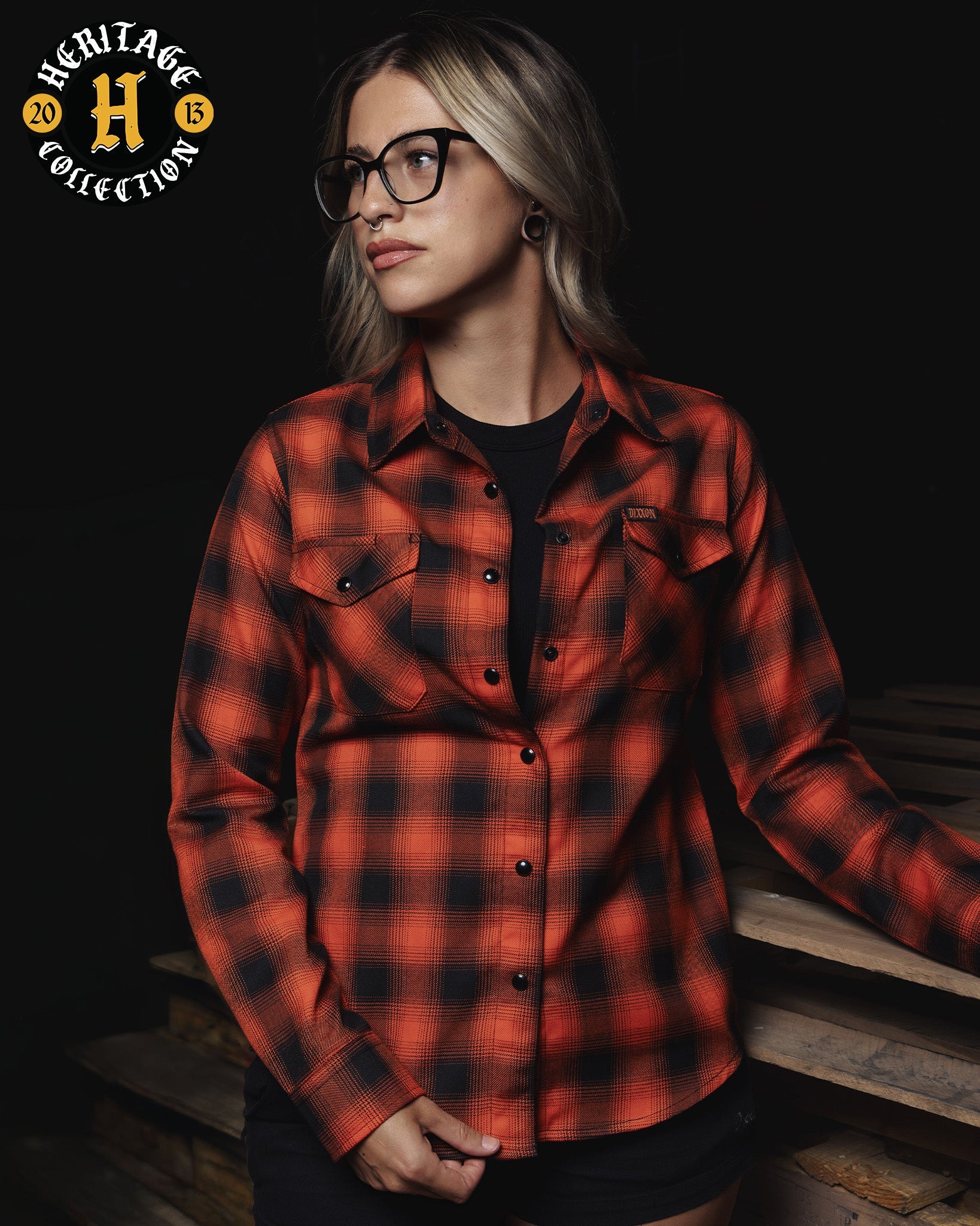 Women's Hardhat Heritage Flannel - view 1