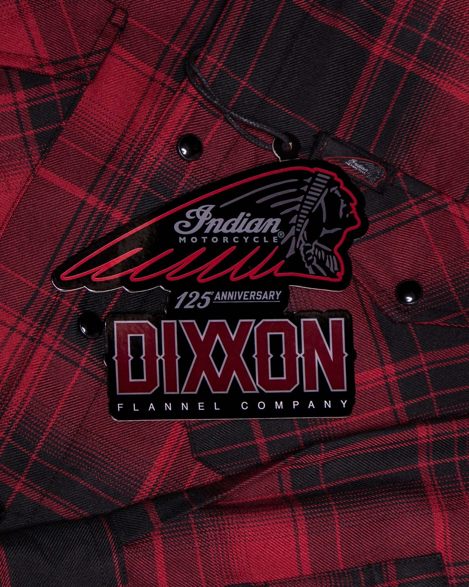 Women's Indian Motorcycle 125th Anniversary Flannel - Dixxon Flannel Co.