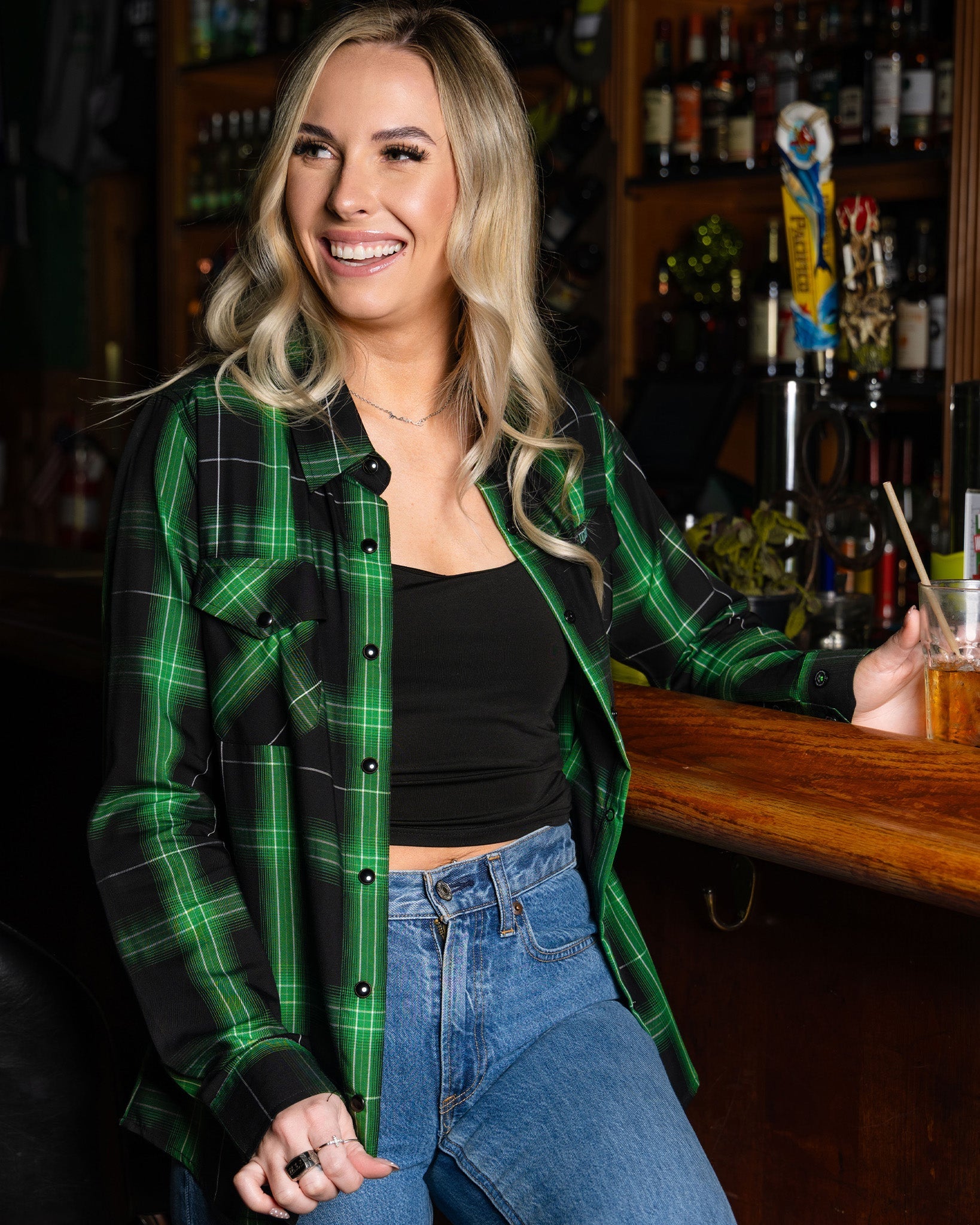 Women's Kelly Bamboo Long Sleeve - Dixxon Flannel Co.
