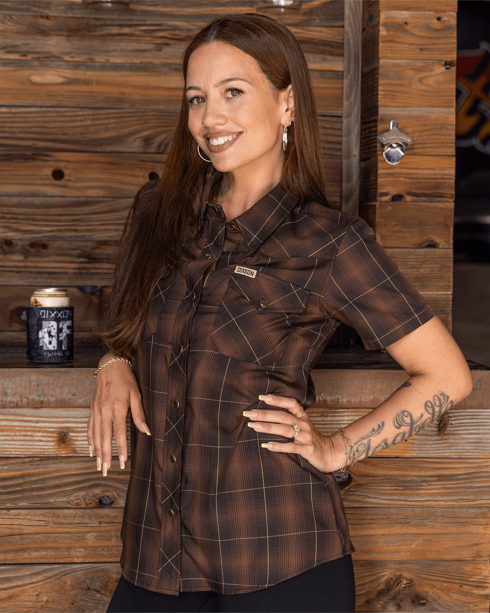 Women's Lariat Bamboo Short Sleeve - Lasso - Dixxon Flannel Co.