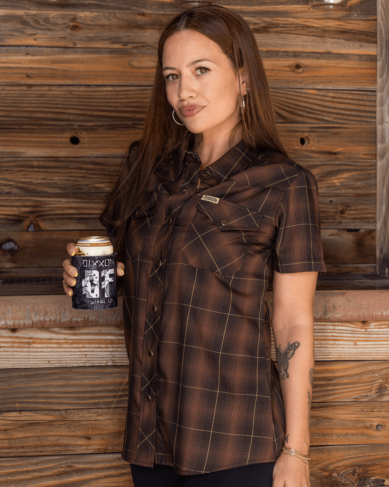 Women's Lariat Bamboo Short Sleeve - Lasso - Dixxon Flannel Co.