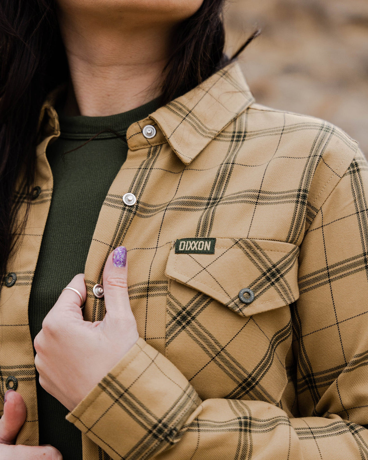 Women's Lever Action Flannel - view 4