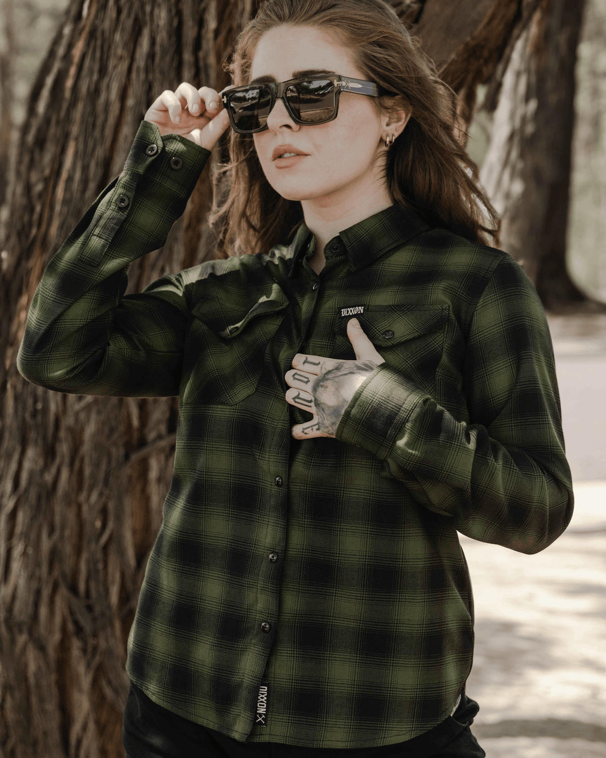 Women's Lone Wolf Heritage Flannel - view 3