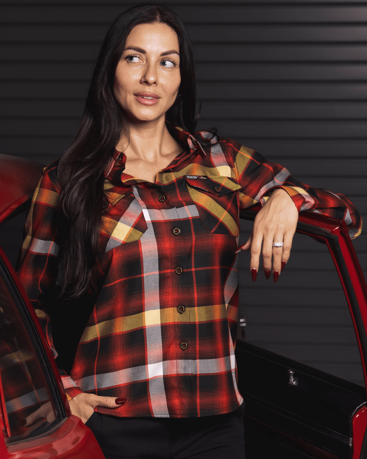 Women's Mr. Horsepower 95th Anniversary Flannel - view 1