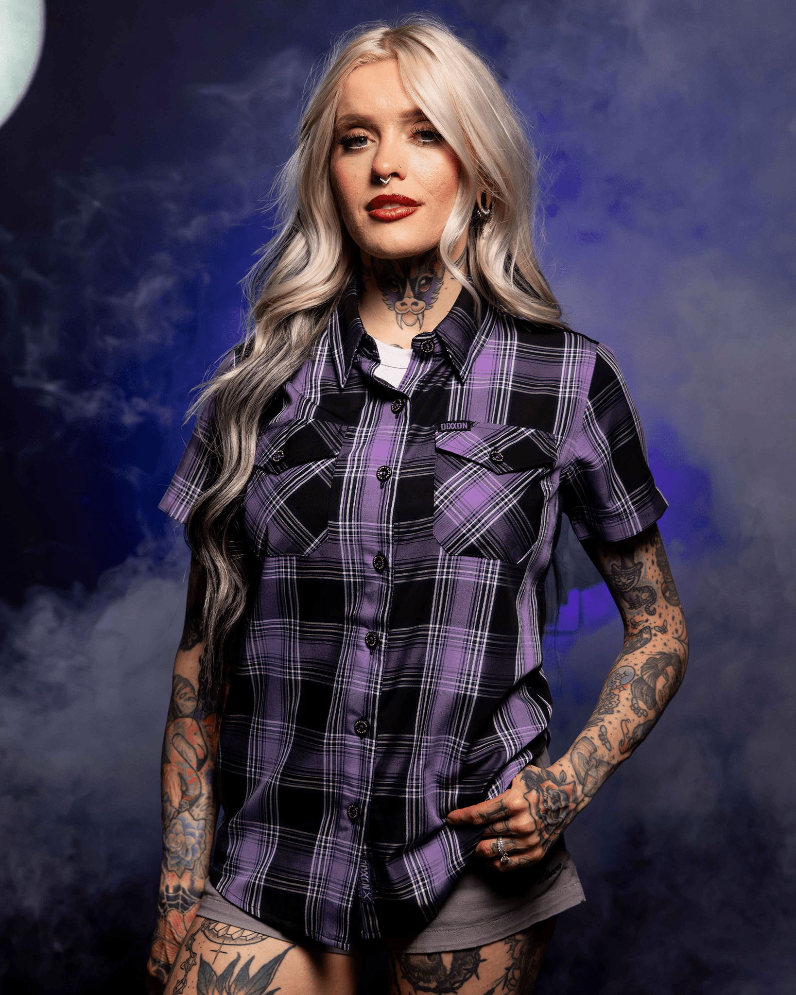 Women's Night Fall Bamboo Short Sleeve - Dixxon Flannel Co.