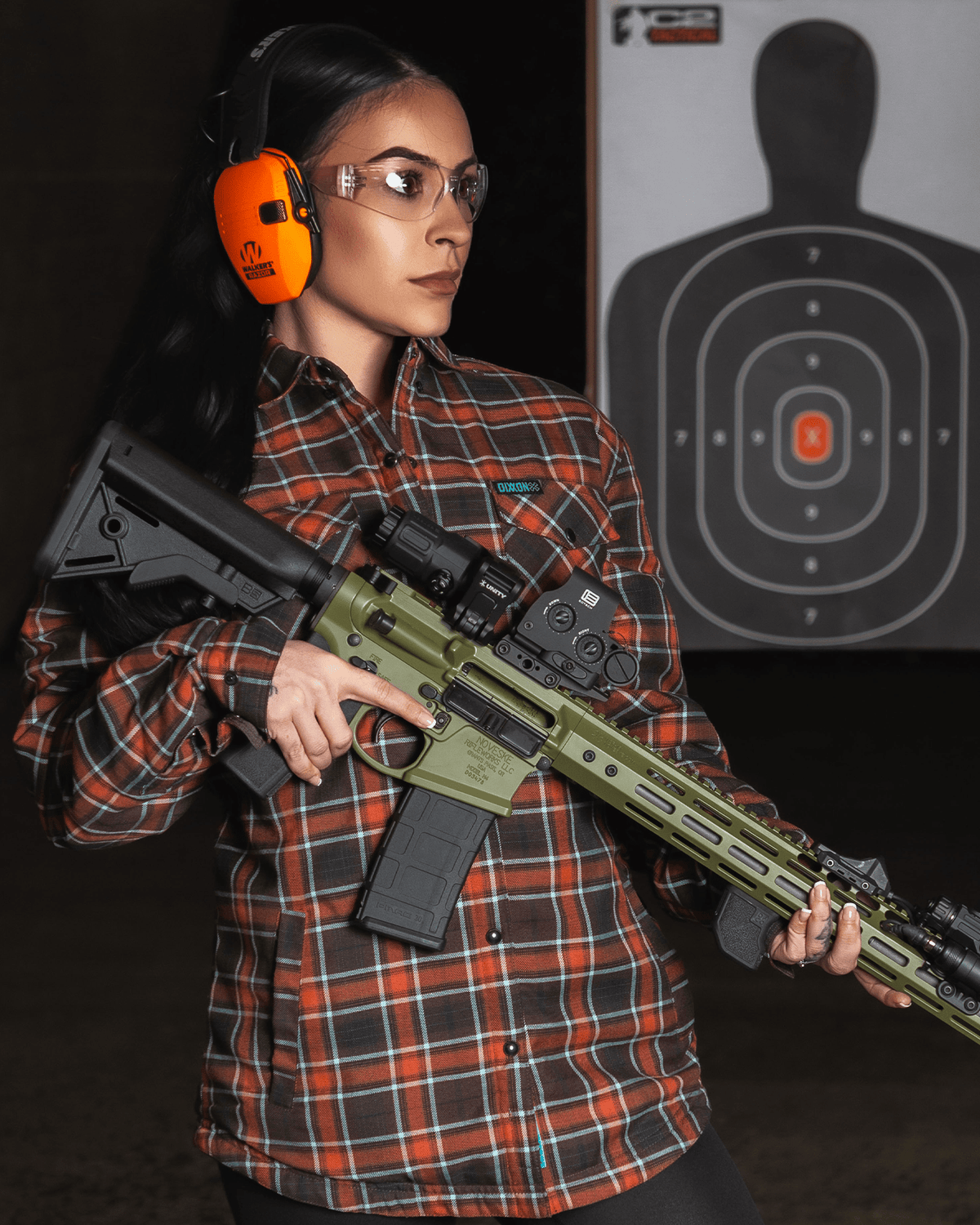 Women's Noveske Double Tap Reversible Flannel Jacket - view 1