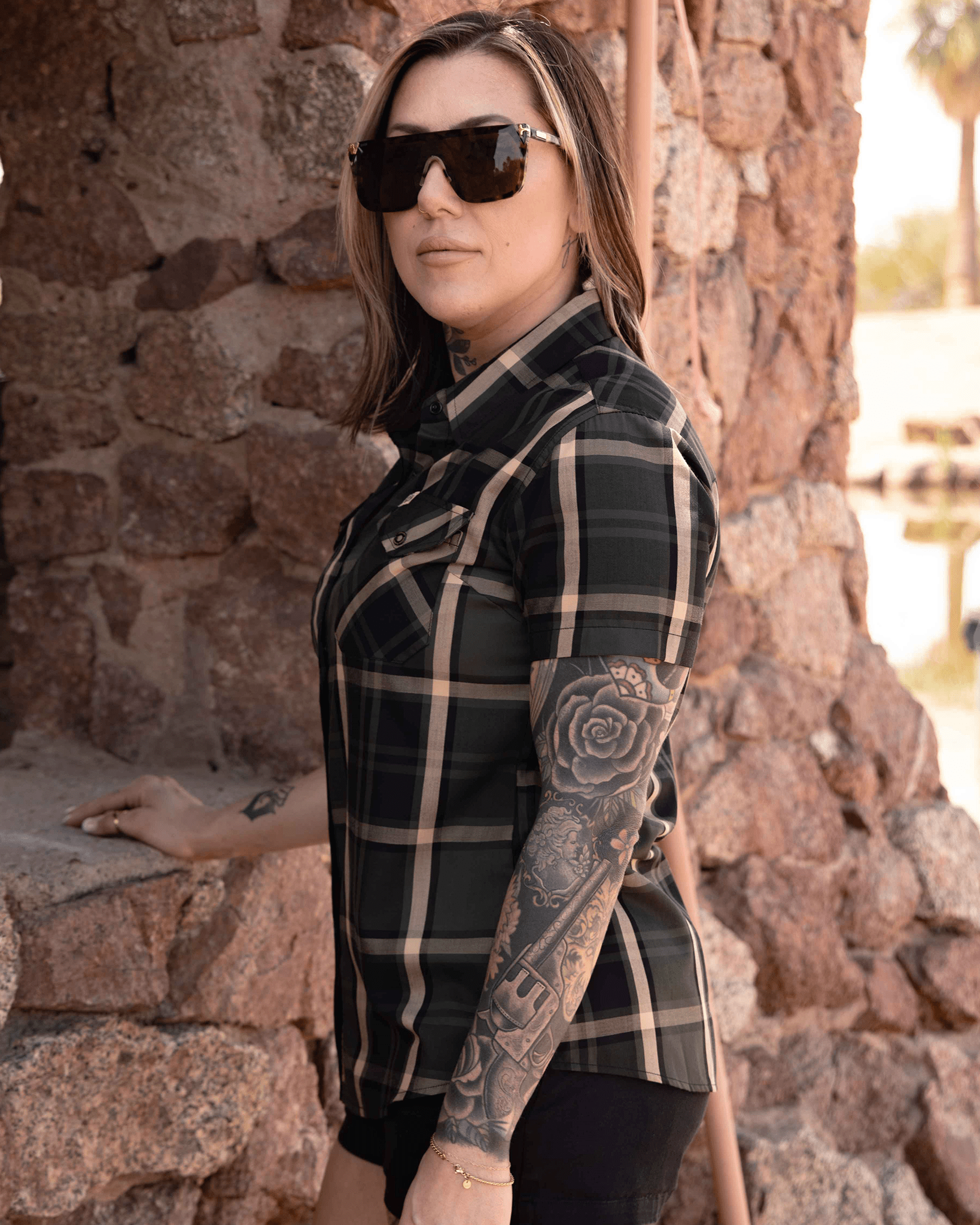 Women's Outpost Bamboo Short Sleeve - Dixxon Flannel Co.