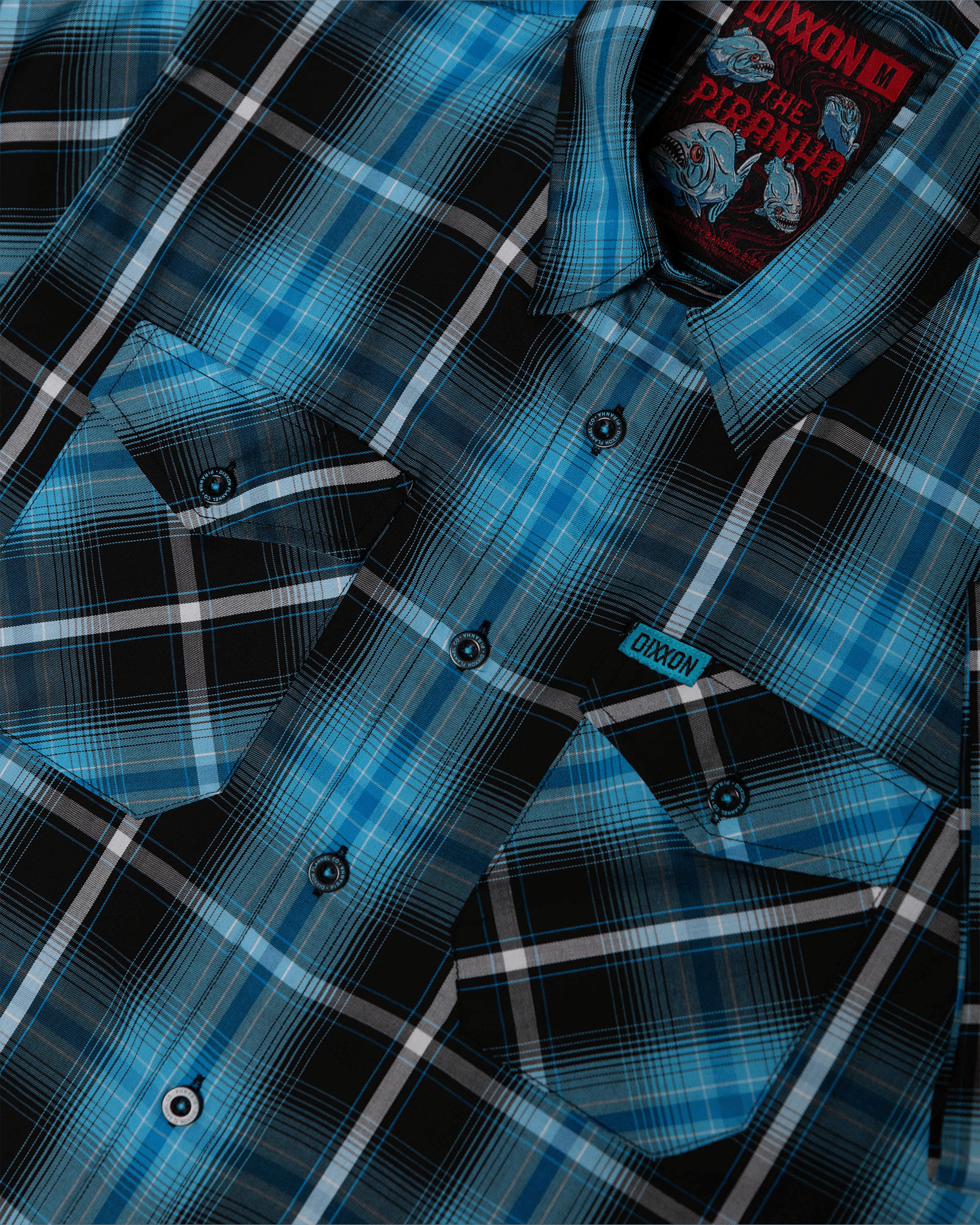 Women's Piranha Bamboo Short Sleeve - Dixxon Flannel Co.