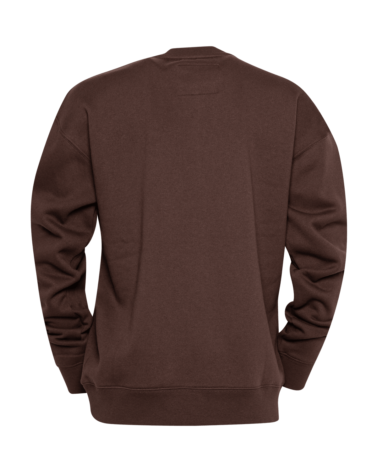 Women's Pocket Crewneck Sweatshirt - Brown - Dixxon Flannel Co. view 3