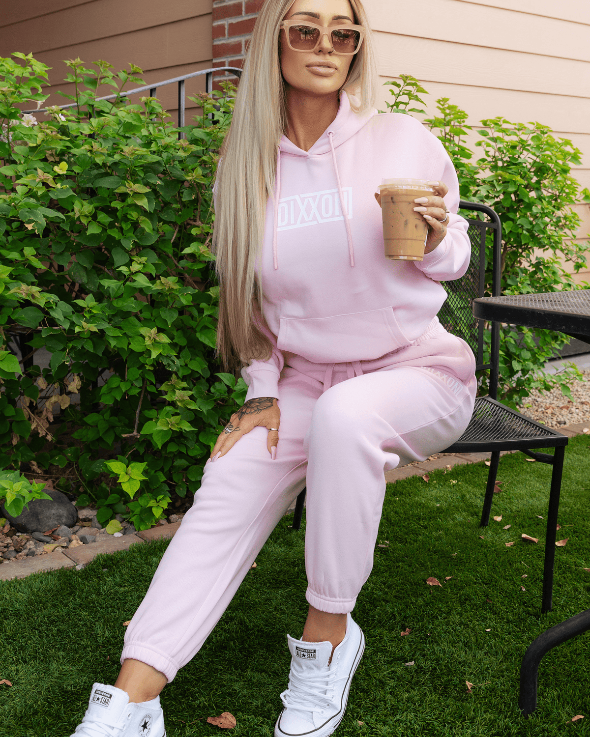 Women's Reck Pullover Hoodie - Pink - Dixxon Flannel Co. view 8
