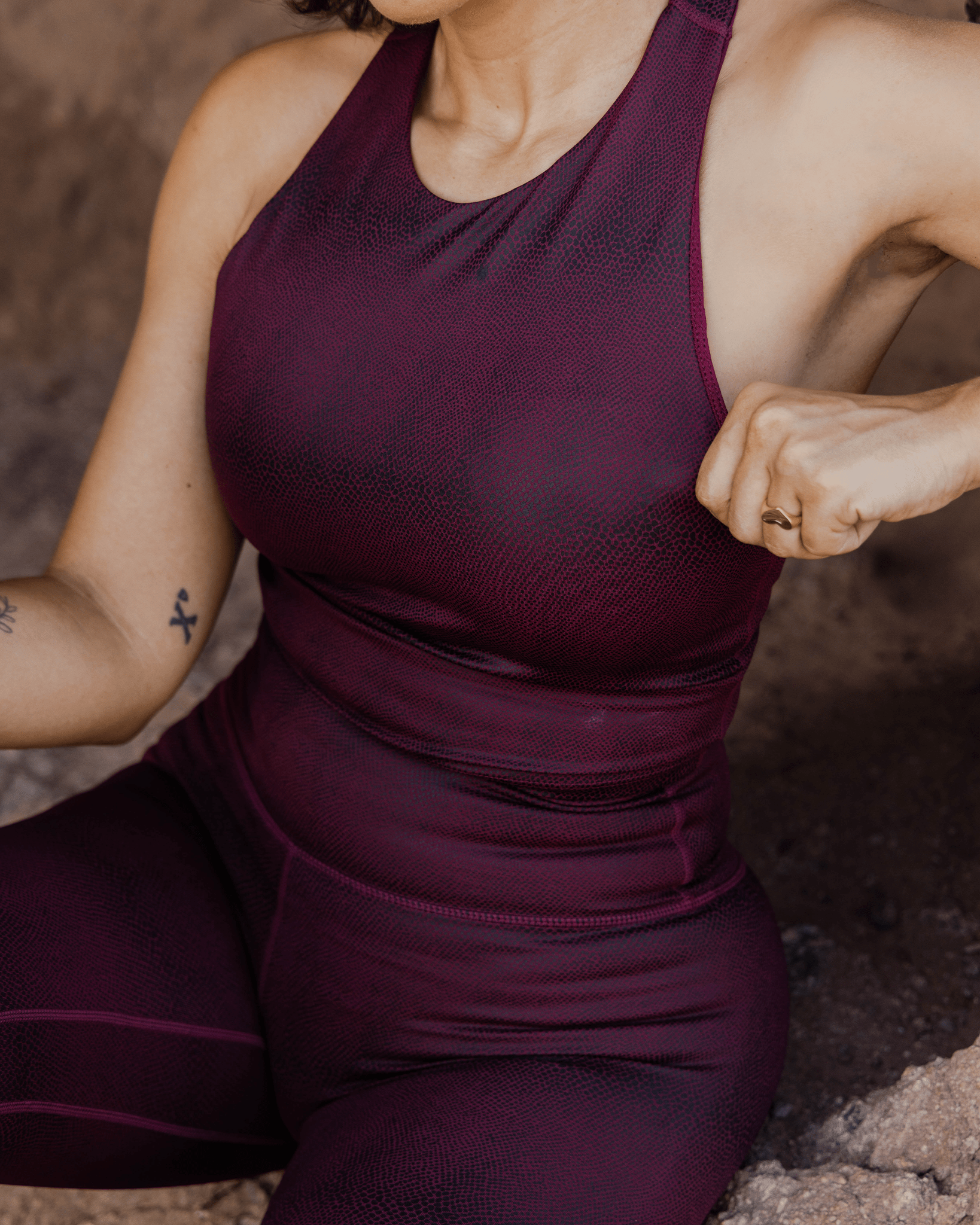 Women's Red Racer Crop Top - Dixxon Flannel Co.