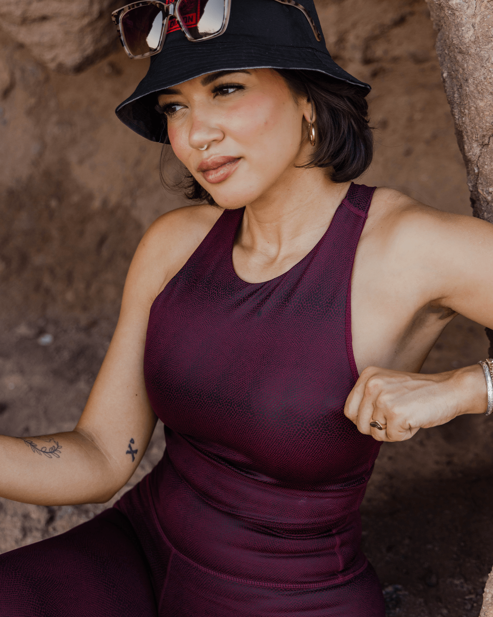 Women's Red Racer Crop Top - Dixxon Flannel Co.