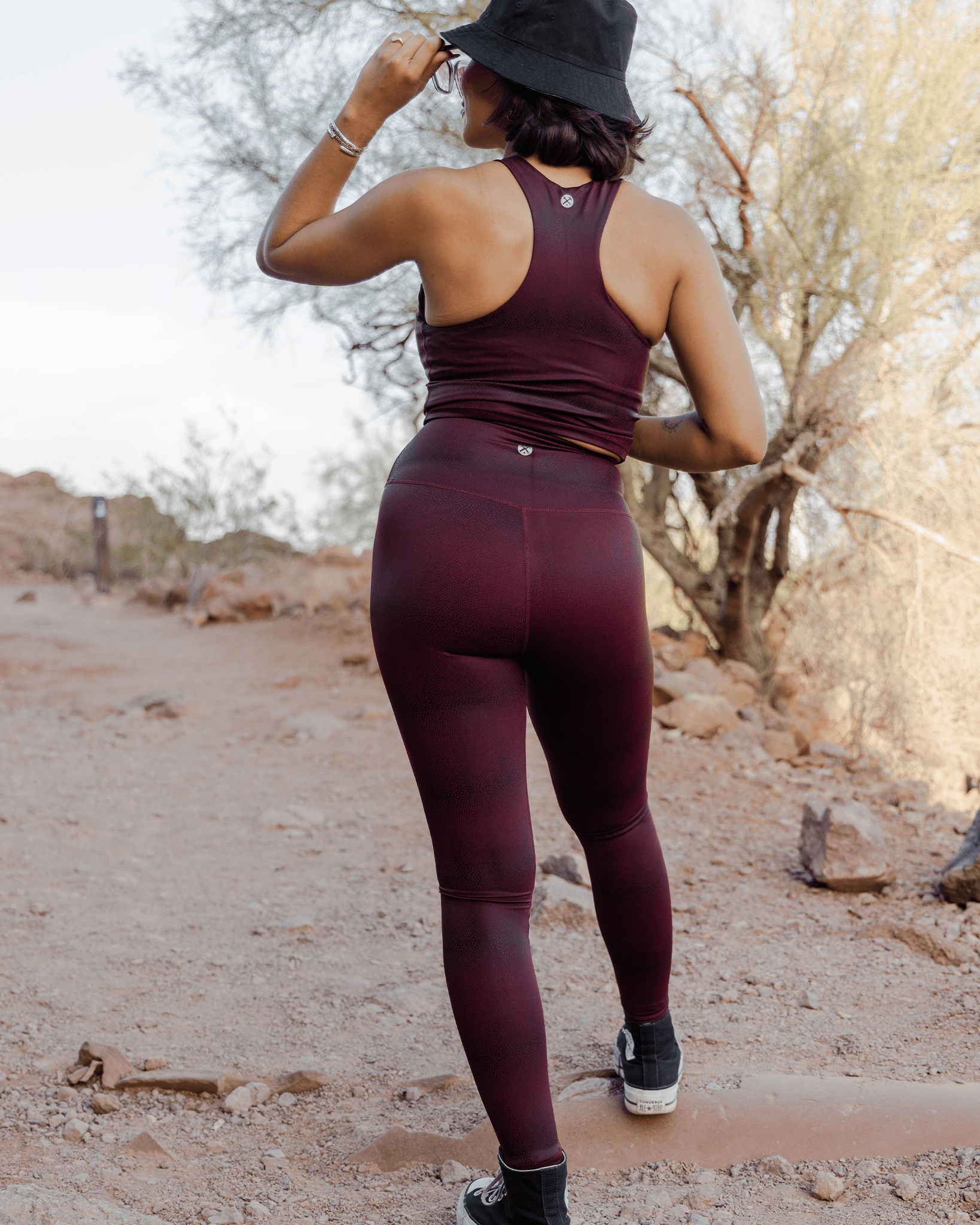 Women's Red Racer Leggings - Dixxon Flannel Co.