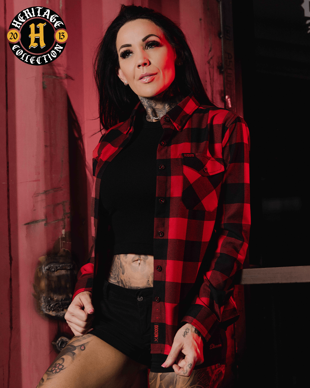 Women's Redrum Heritage Flannel - view 1