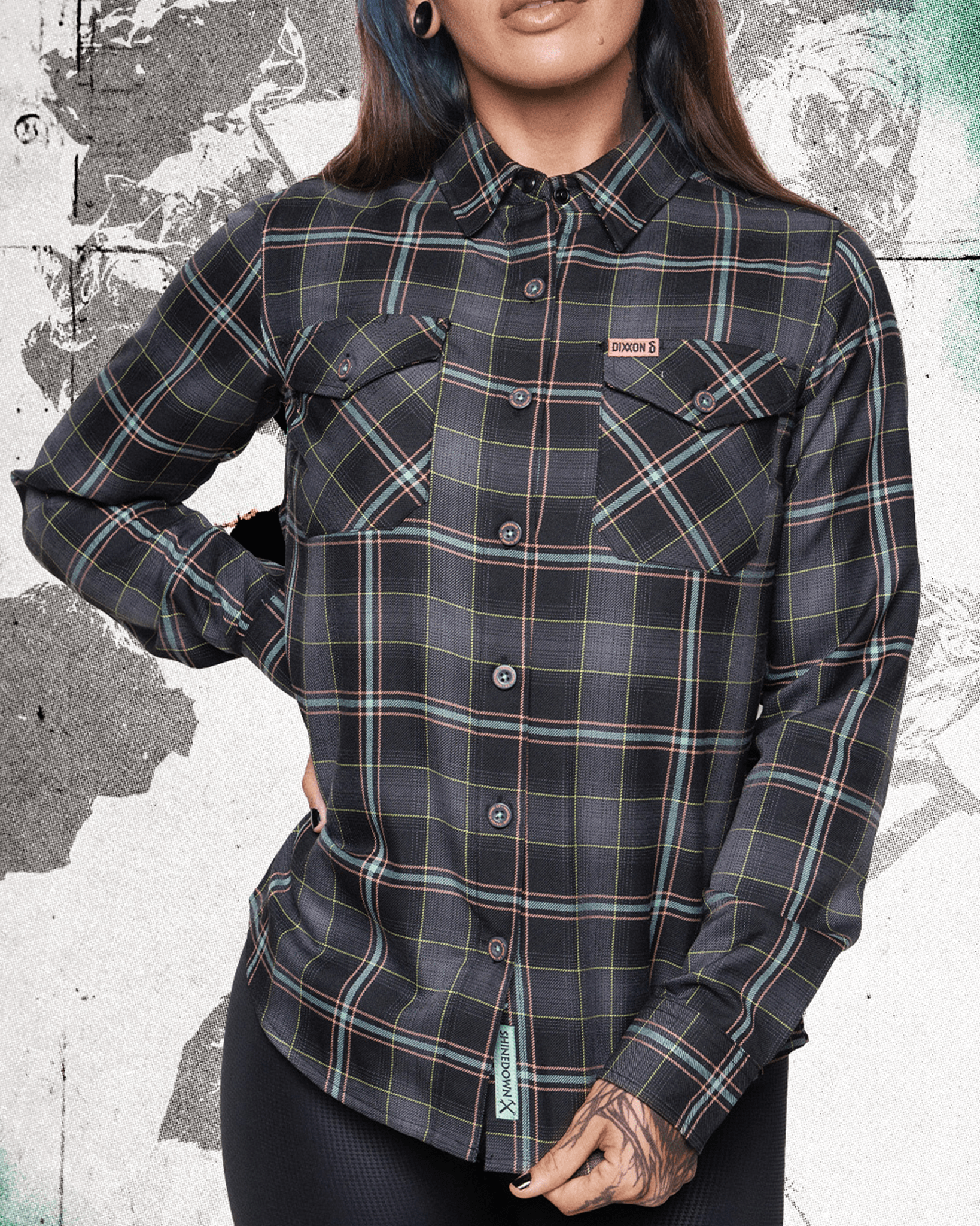 Women's Shinedown EI8HT Flannel - Dixxon Flannel Co.