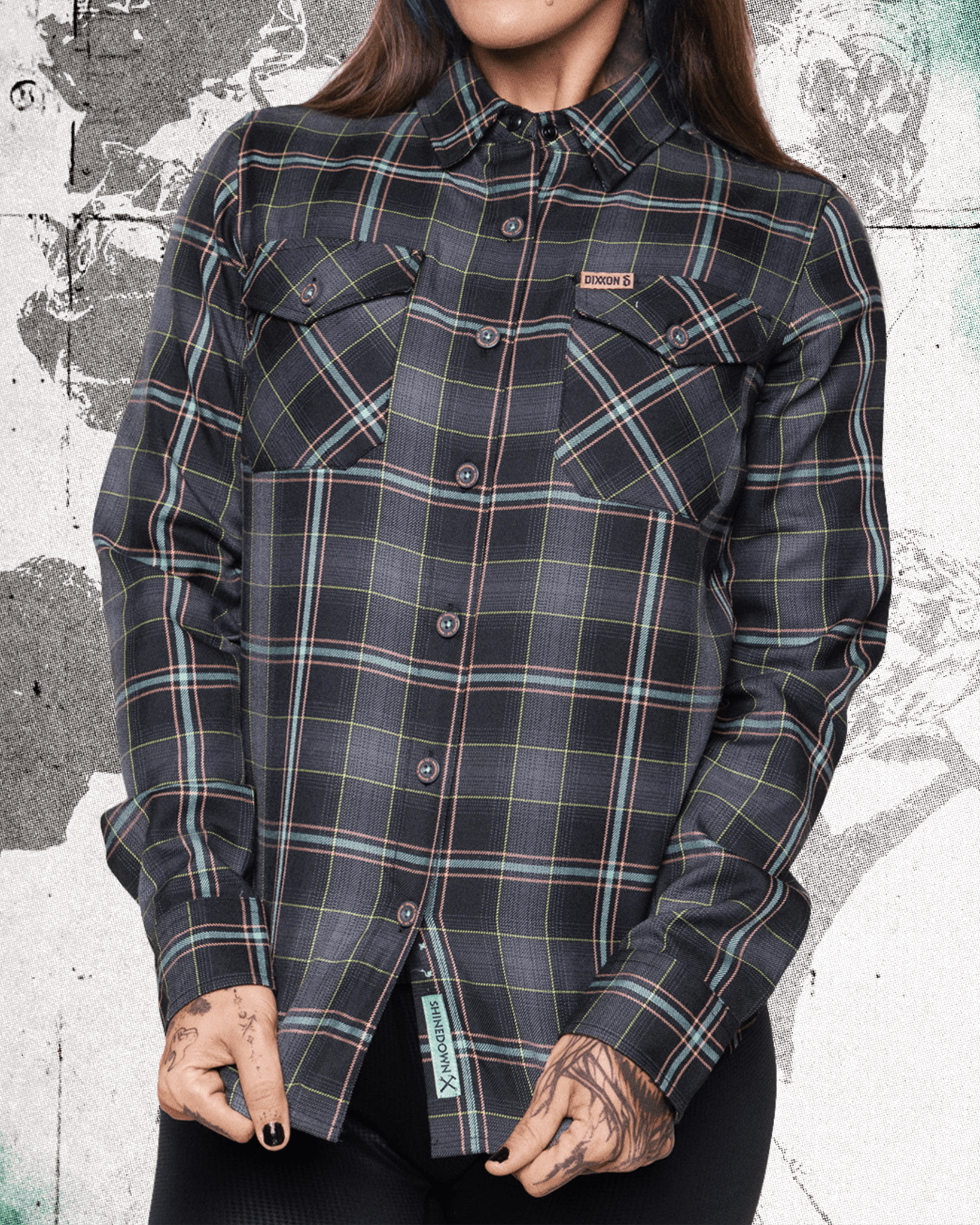 Women's Shinedown EI8HT Flannel - Dixxon Flannel Co.