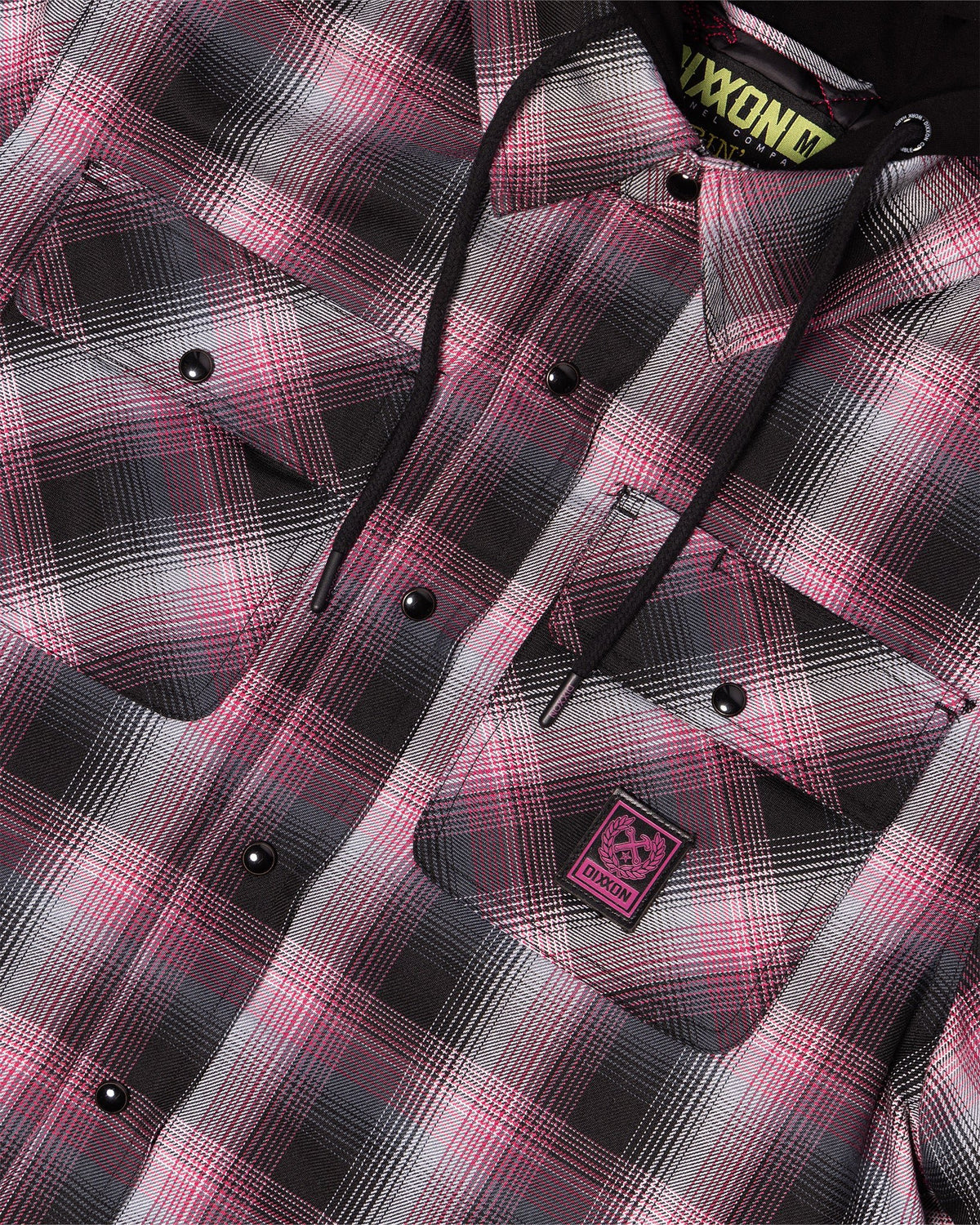 Women's Sublime 'Robbin' the Hood' Hooded Flannel Jacket - Dixxon Flannel Co. view 6