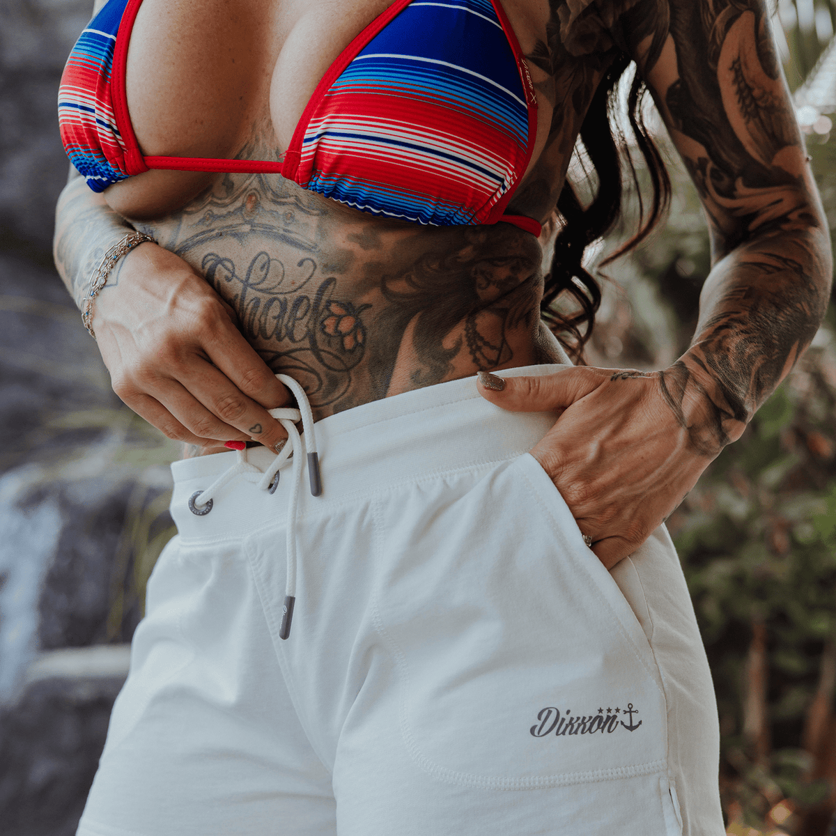 Women's Terry Shorts - White | Dixxon Flannel Co.