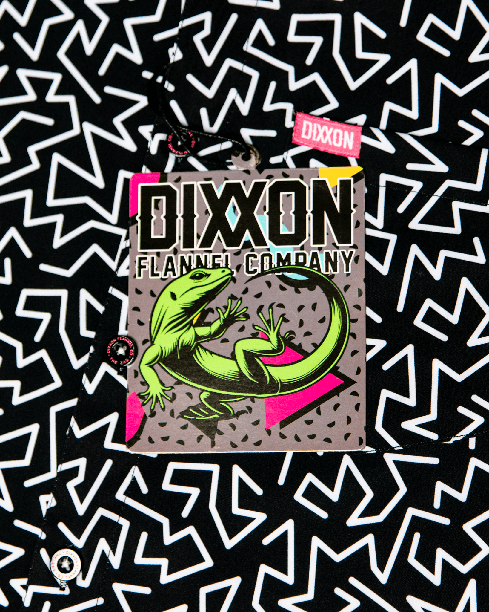 Women's The Zag Party Shirt - Black & White - Dixxon Flannel Co.