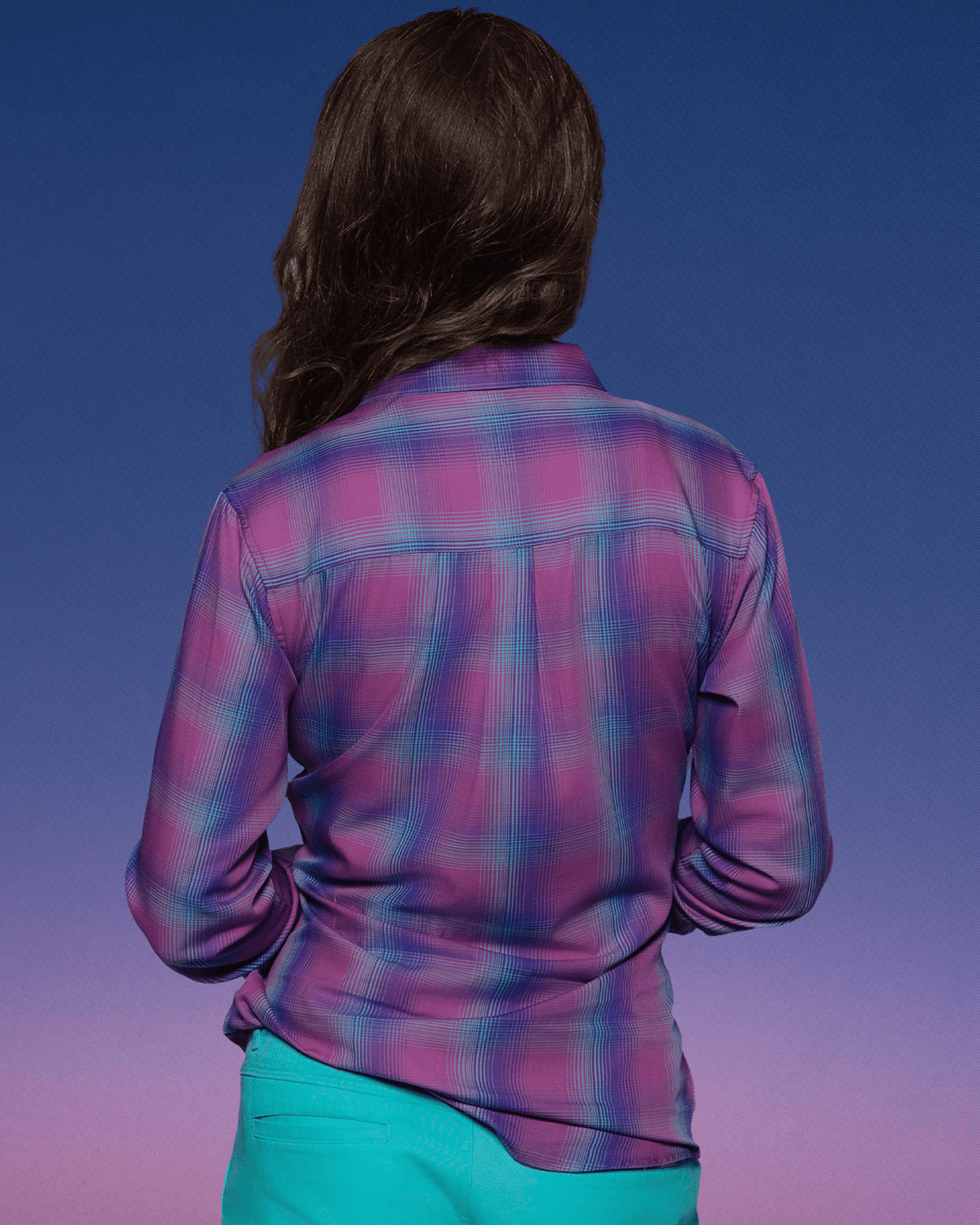 Women's Twilight Wedge Bamboo Long Sleeve - Dixxon Flannel Co. view 3
