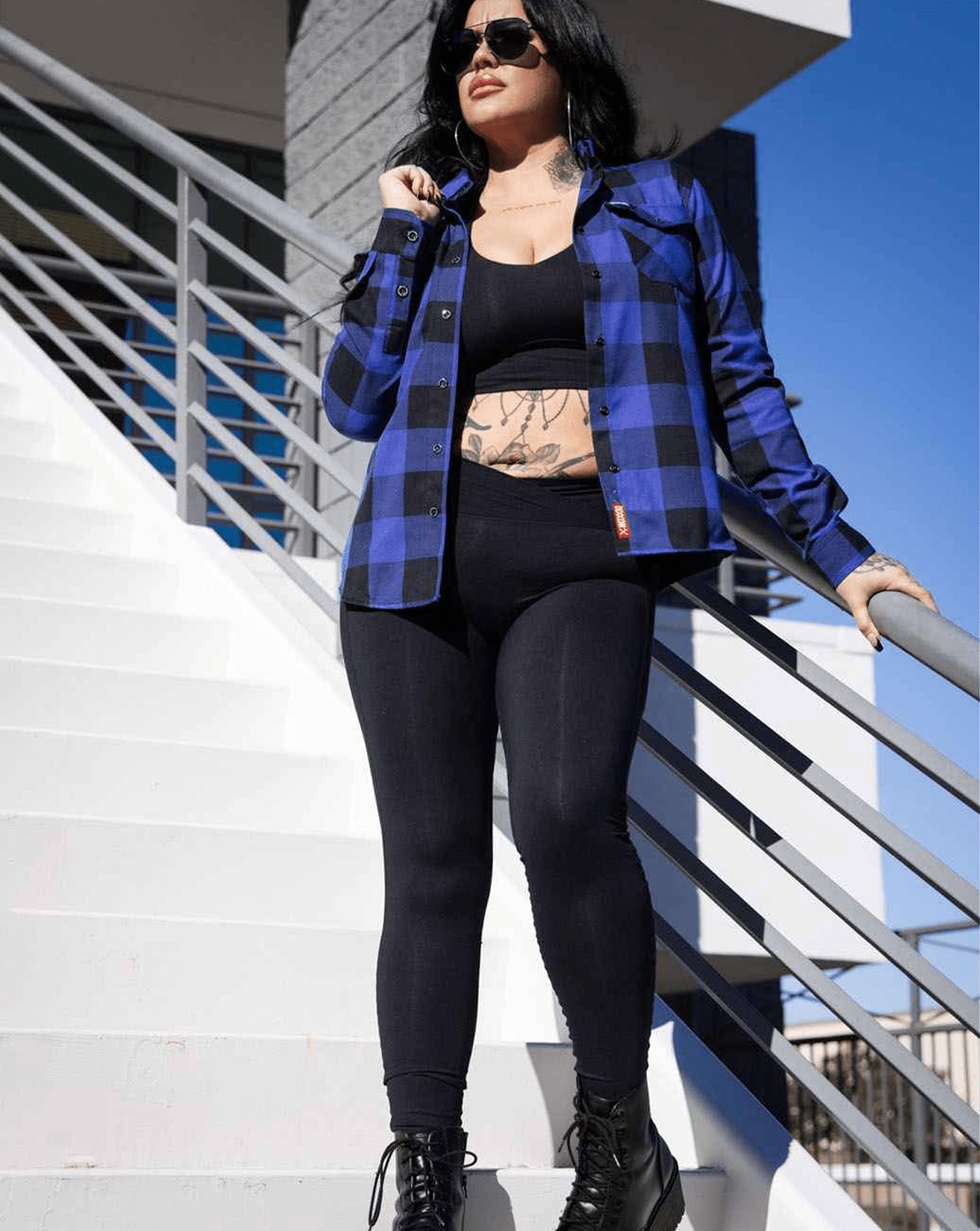 Women's Untamed Leggings - Panther - Dixxon Flannel Co.