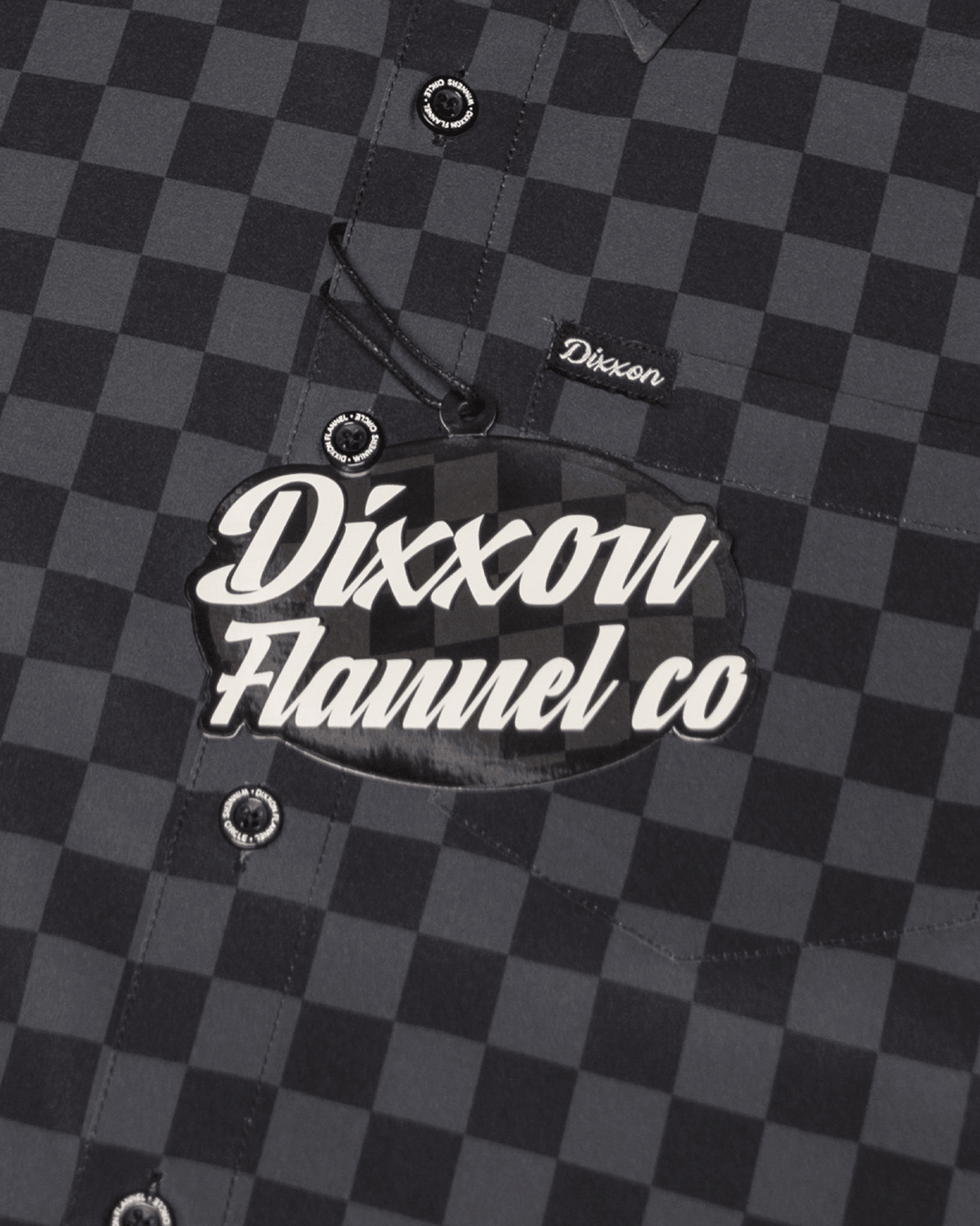 Women's Winner's Circle Party Shirt - Black & Gray - Dixxon Flannel Co.
