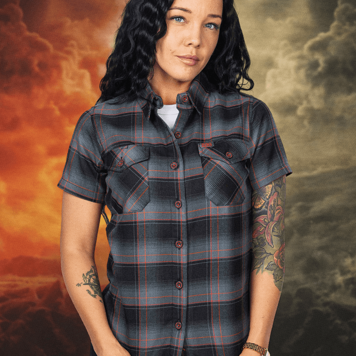 Women's Zac Brown Band – Love & Fear 2026 Short Sleeve Flannel