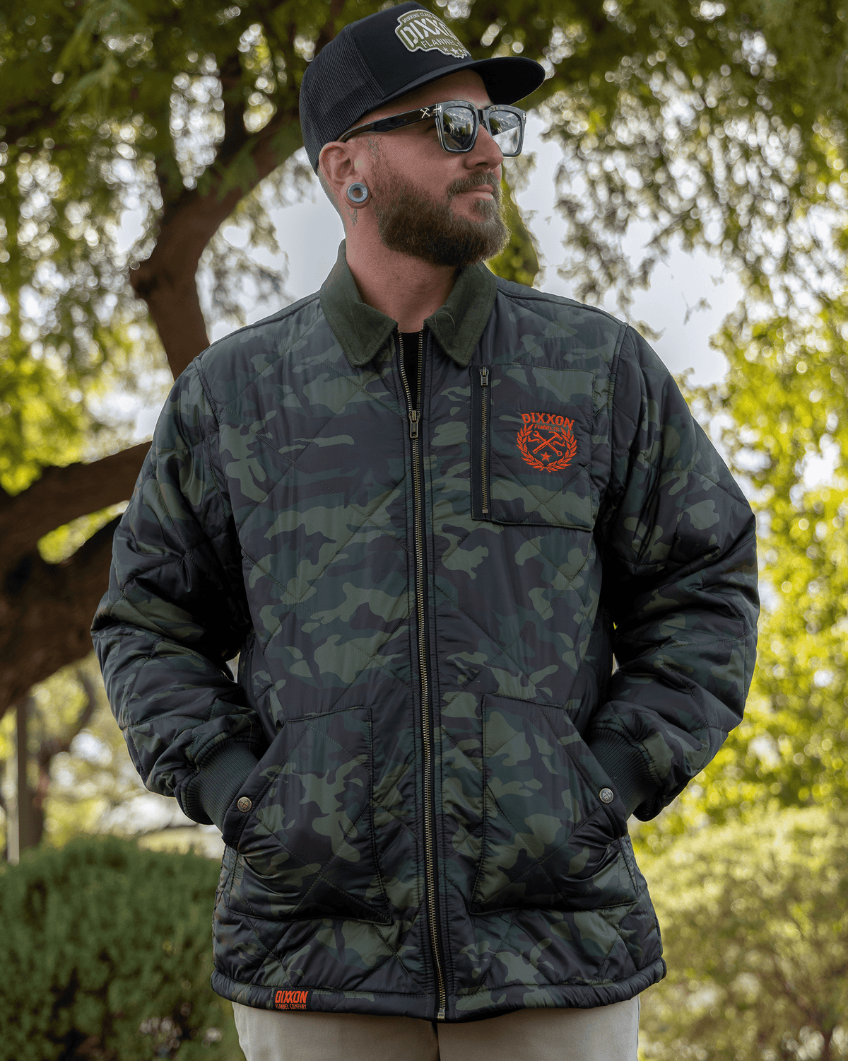 Woodland Diamond Stitch Quilted Jacket - Dixxon Flannel Co. view 5
