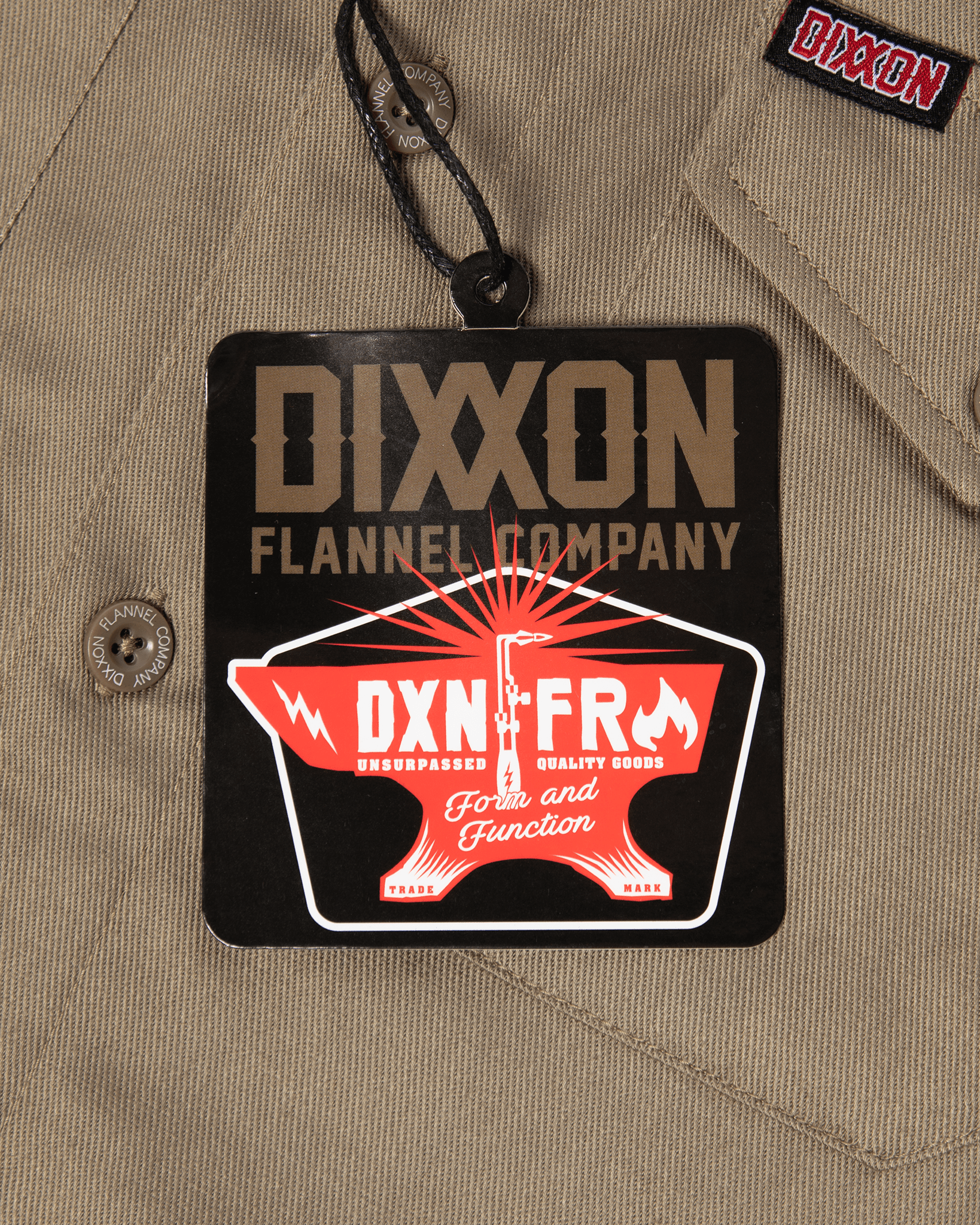 WorkForce FR Work Shirt - Khaki - Dixxon Flannel Co. view 8