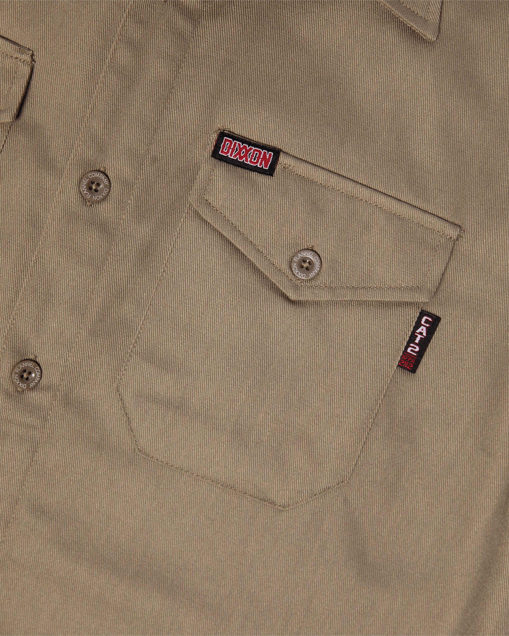 WorkForce FR Work Shirt - Khaki - Dixxon Flannel Co. view 7